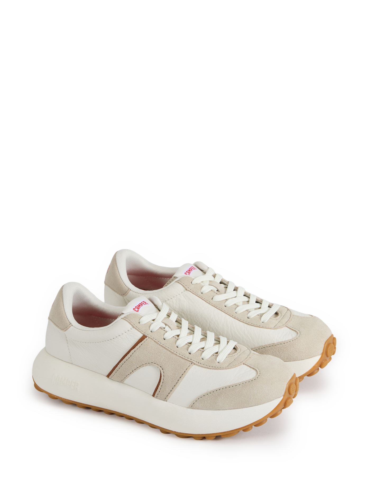 Leather sneakers CAMPER White