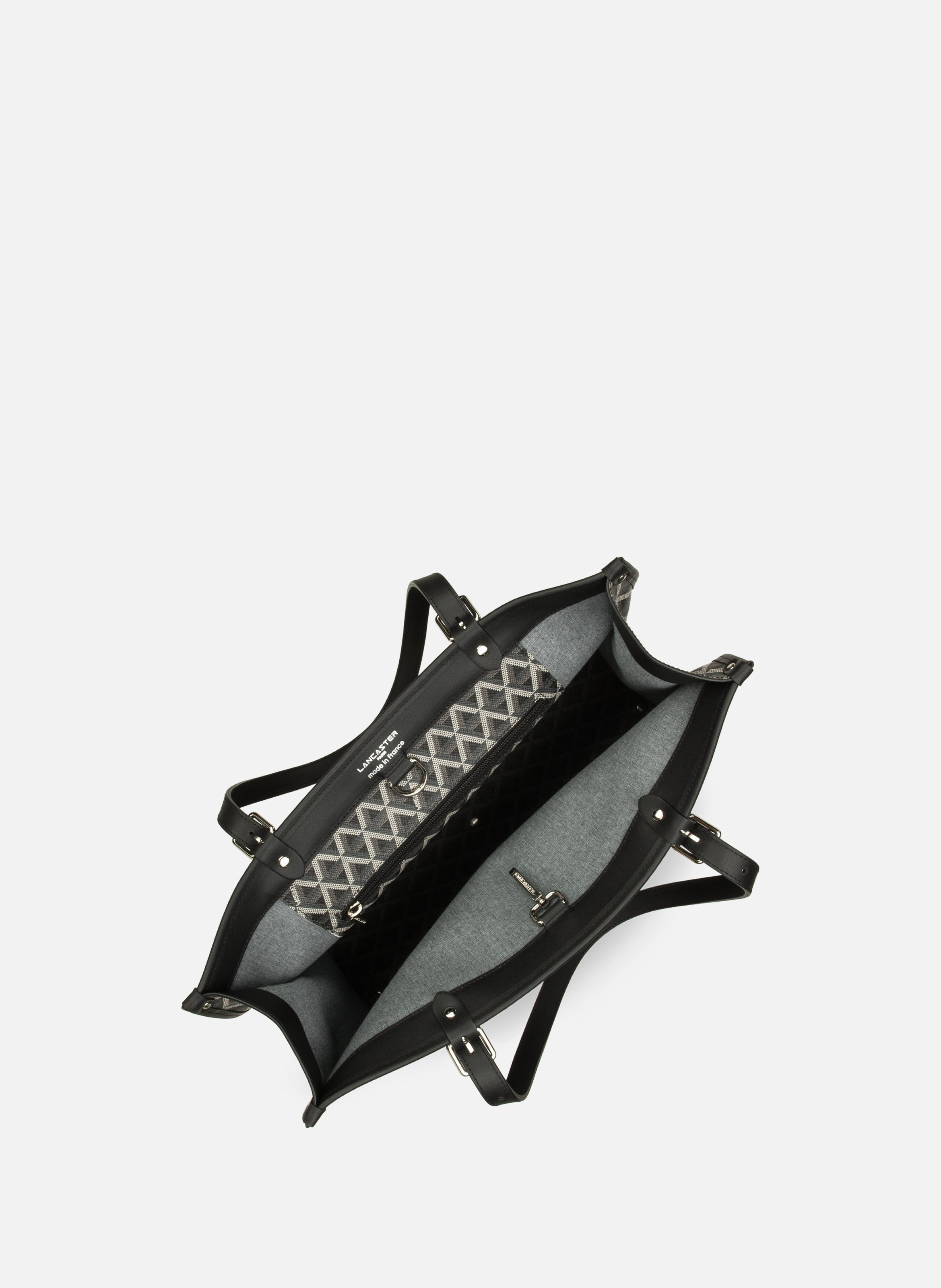 Grand sac cabas épaule - ikon LANCASTER Noir