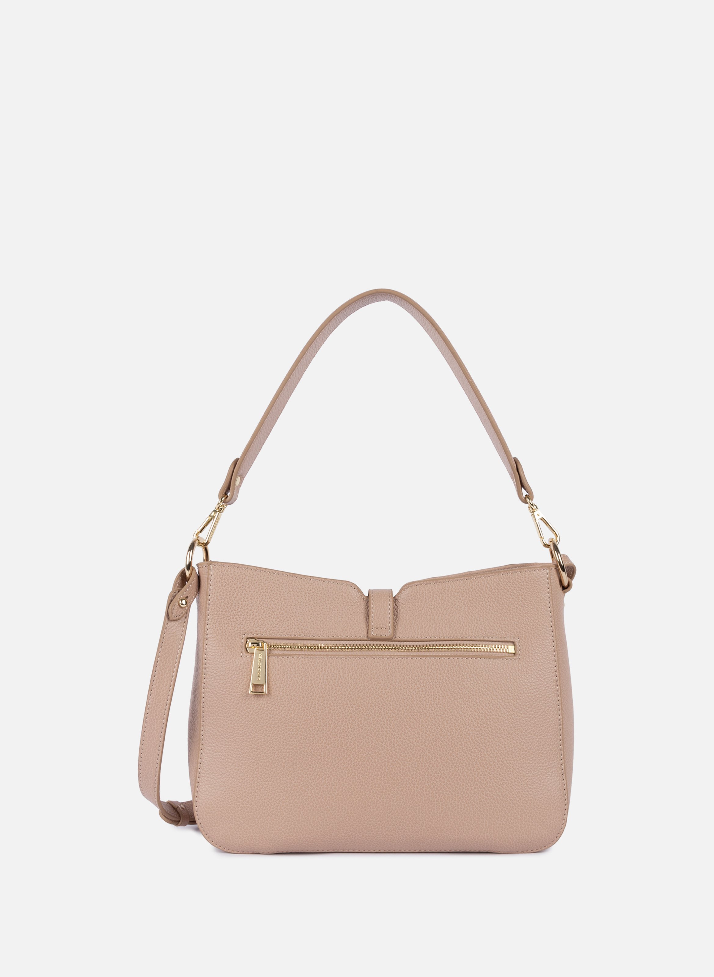 Grand sac besace - milano horizon LANCASTER Beige