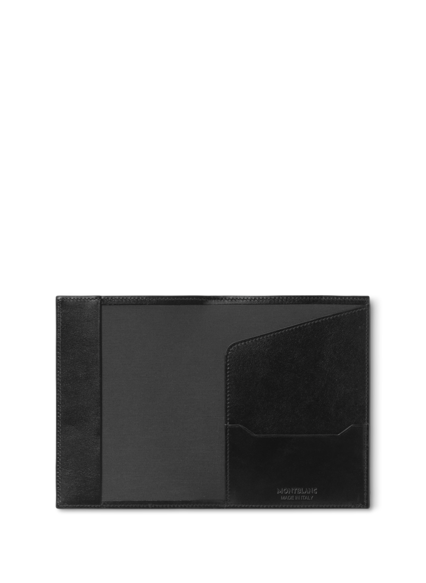 Leather passport holder MONTBLANC Black
