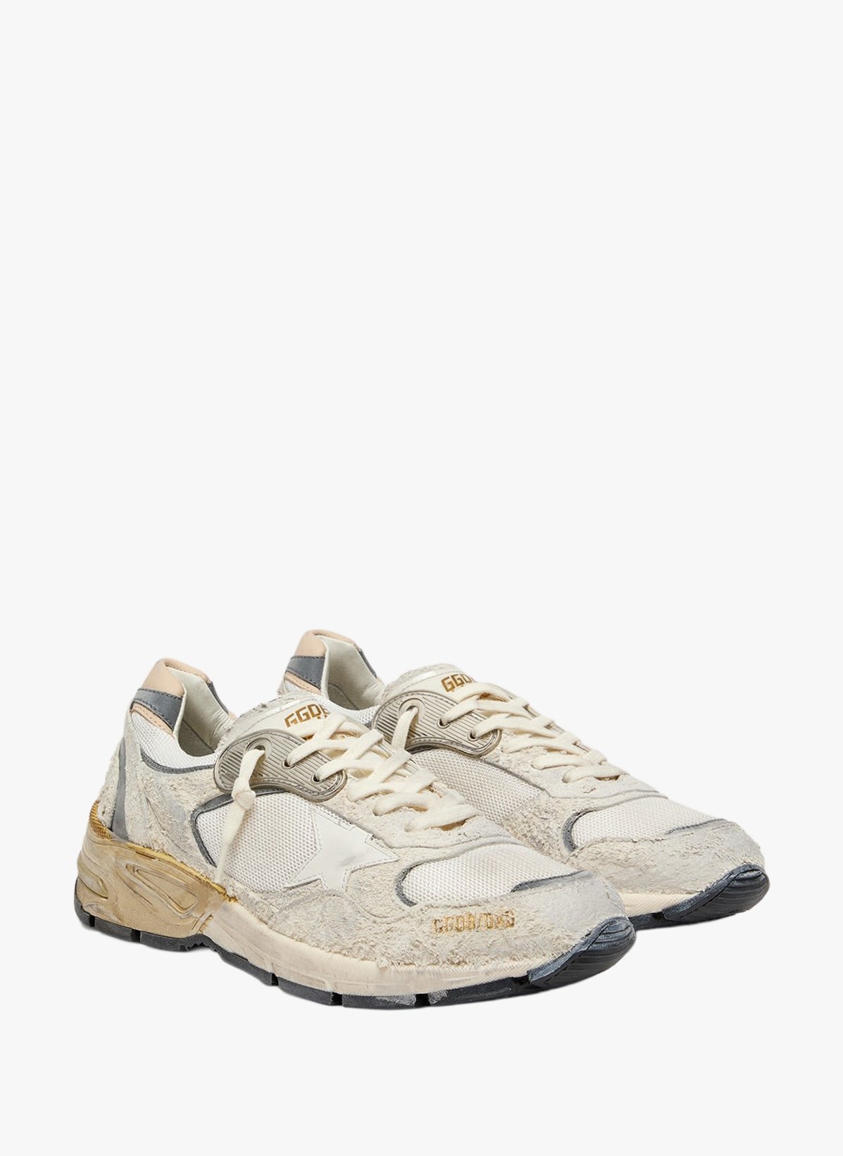 Basket Ă lacets Running Dad en cuir