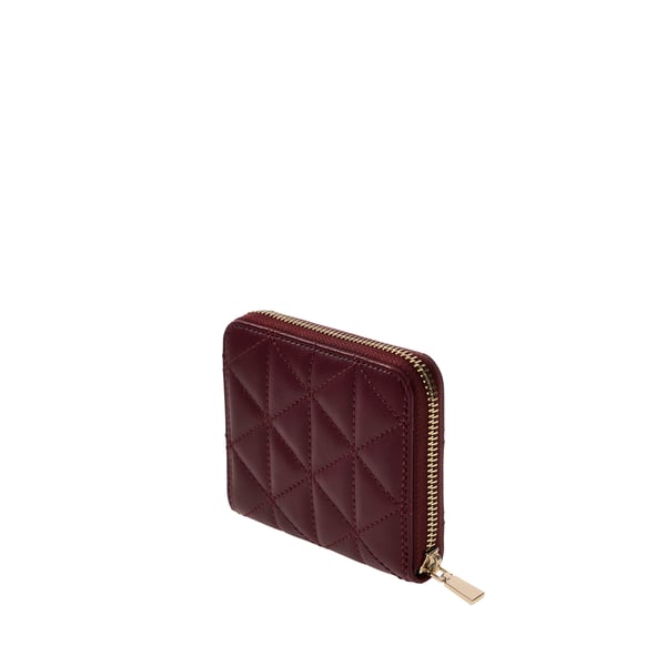 Portefeuille matelassé effet cuir
