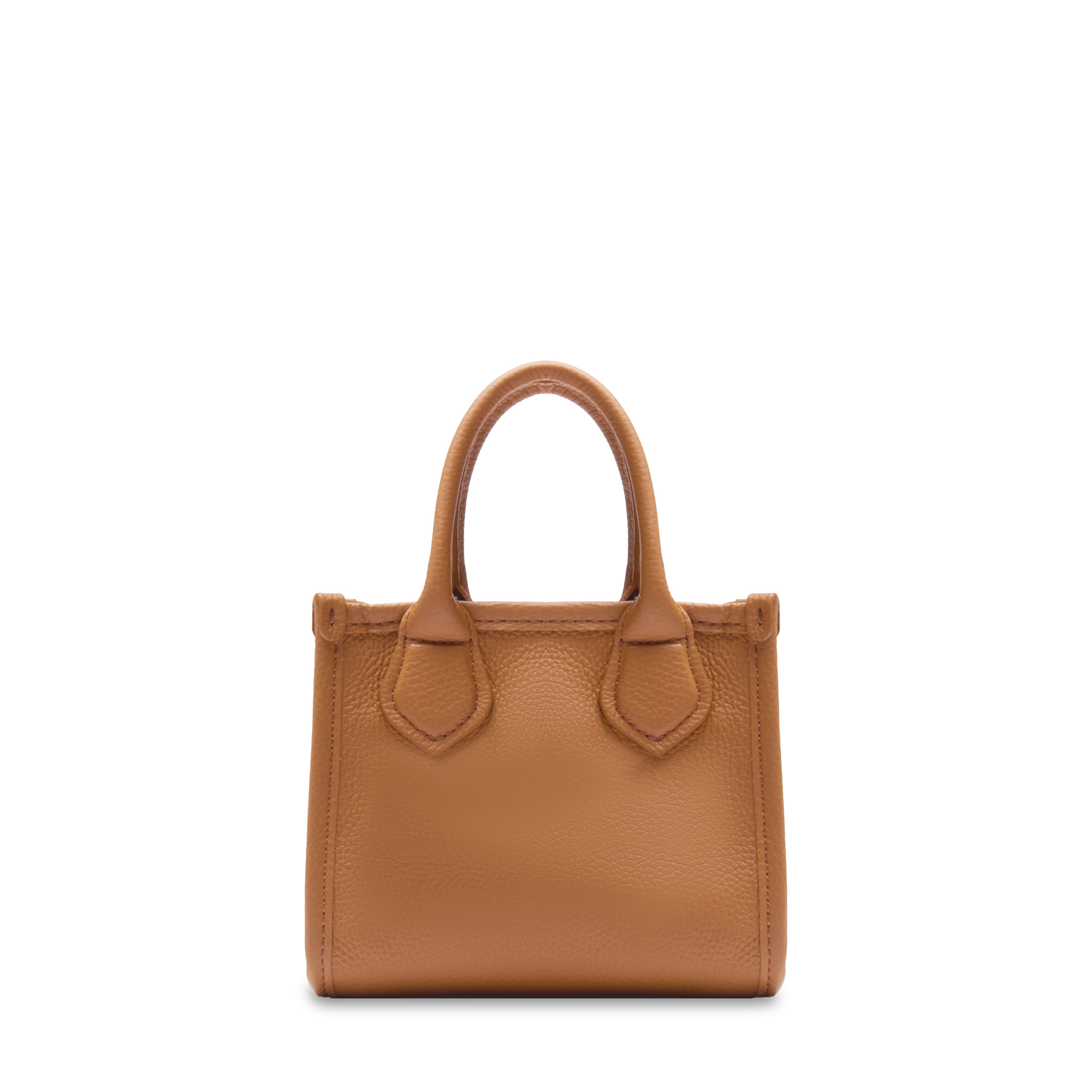 Mini sac cabas zippé double porté jour de lancel en cuir LANCEL Marron