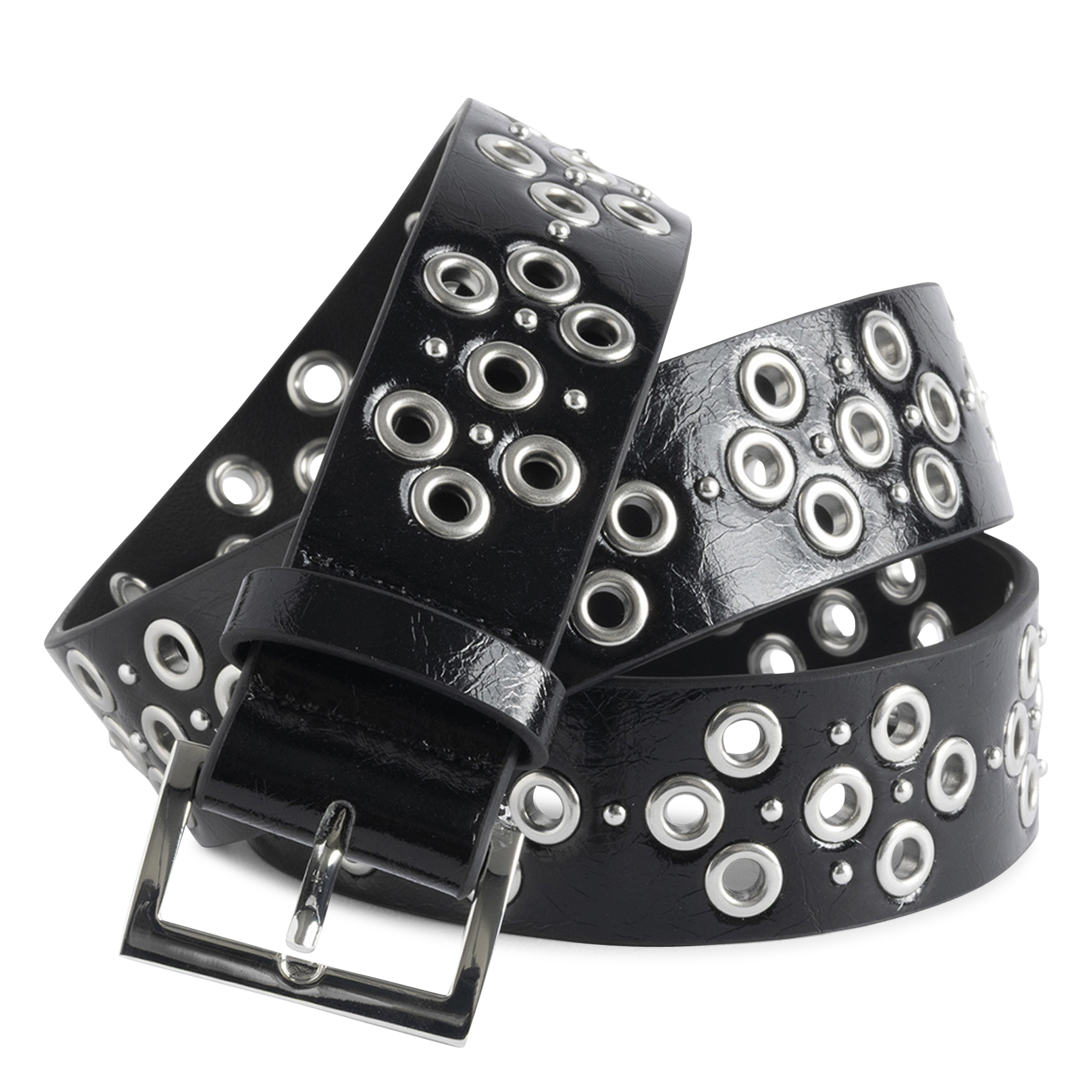 Ceinture en cuir starlight ZADIG&VOLTAIRE Noir