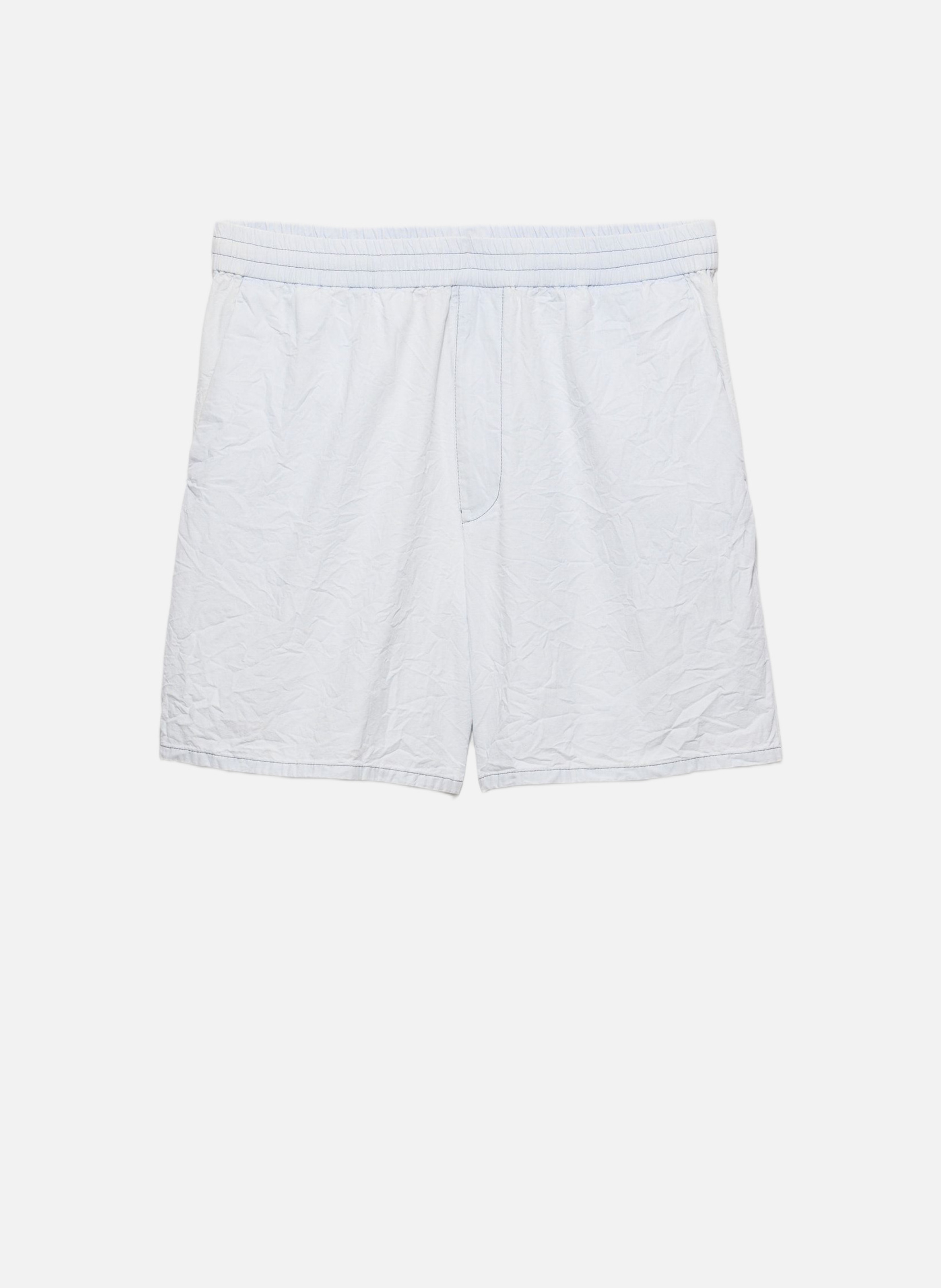 Bermuda en chambray PRADA Bleu