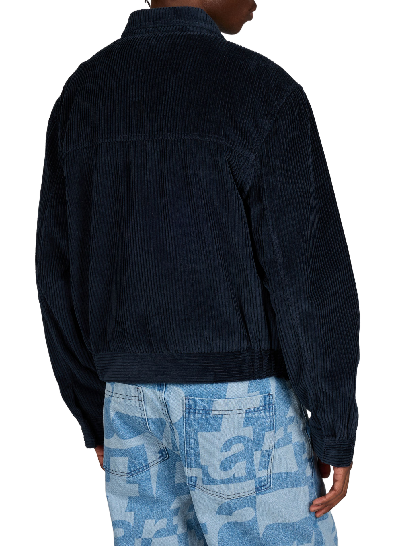 Corduroy cotton jacket ARTE ANTWERP Blue