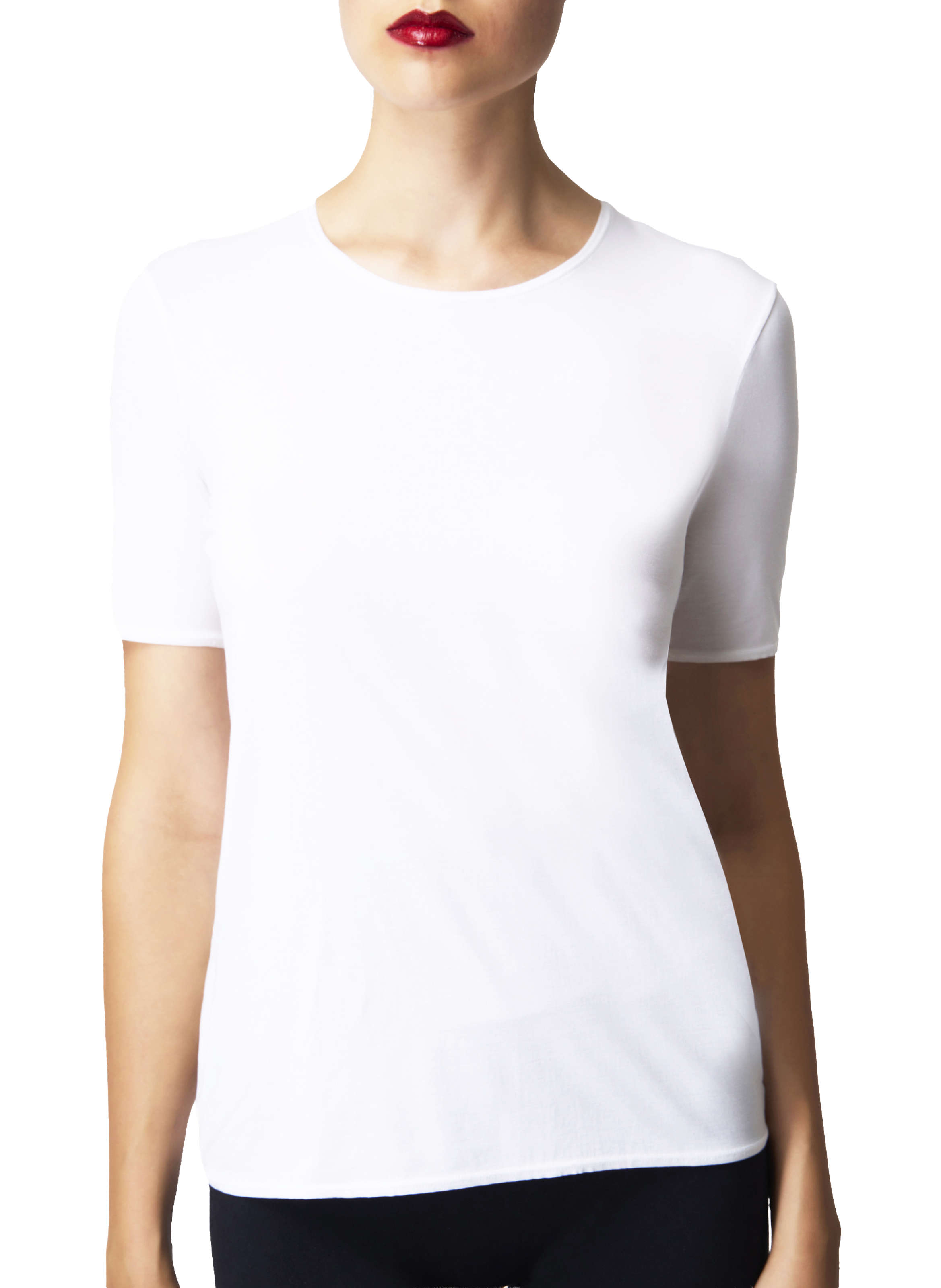 T-shirt manches courtes Pure WOLFORD Blanc