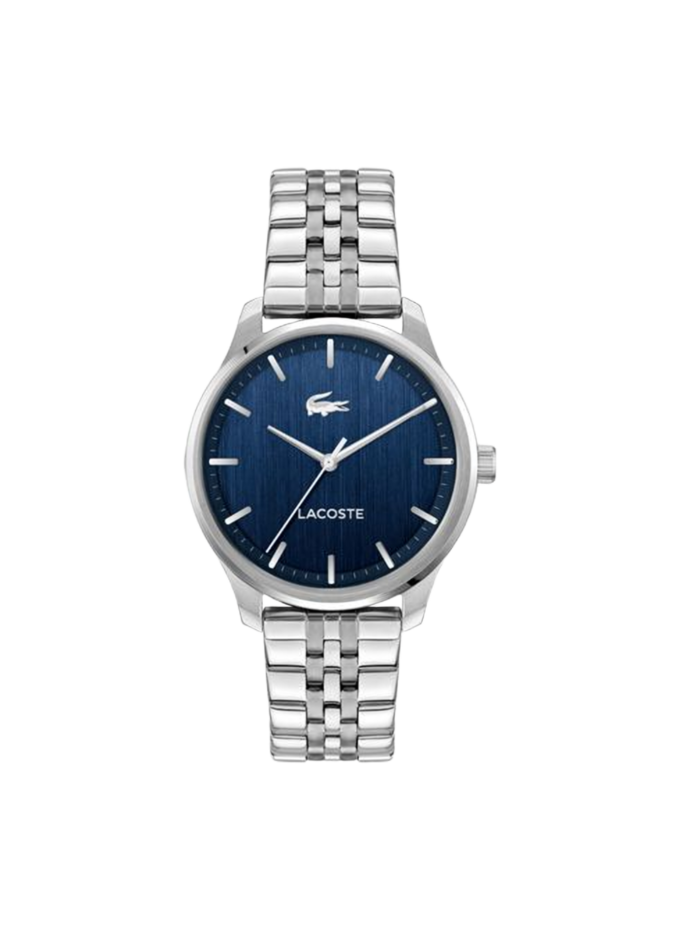 Montre quartz Lisbon en acier inoxydable LACOSTE MONTRES Bleu