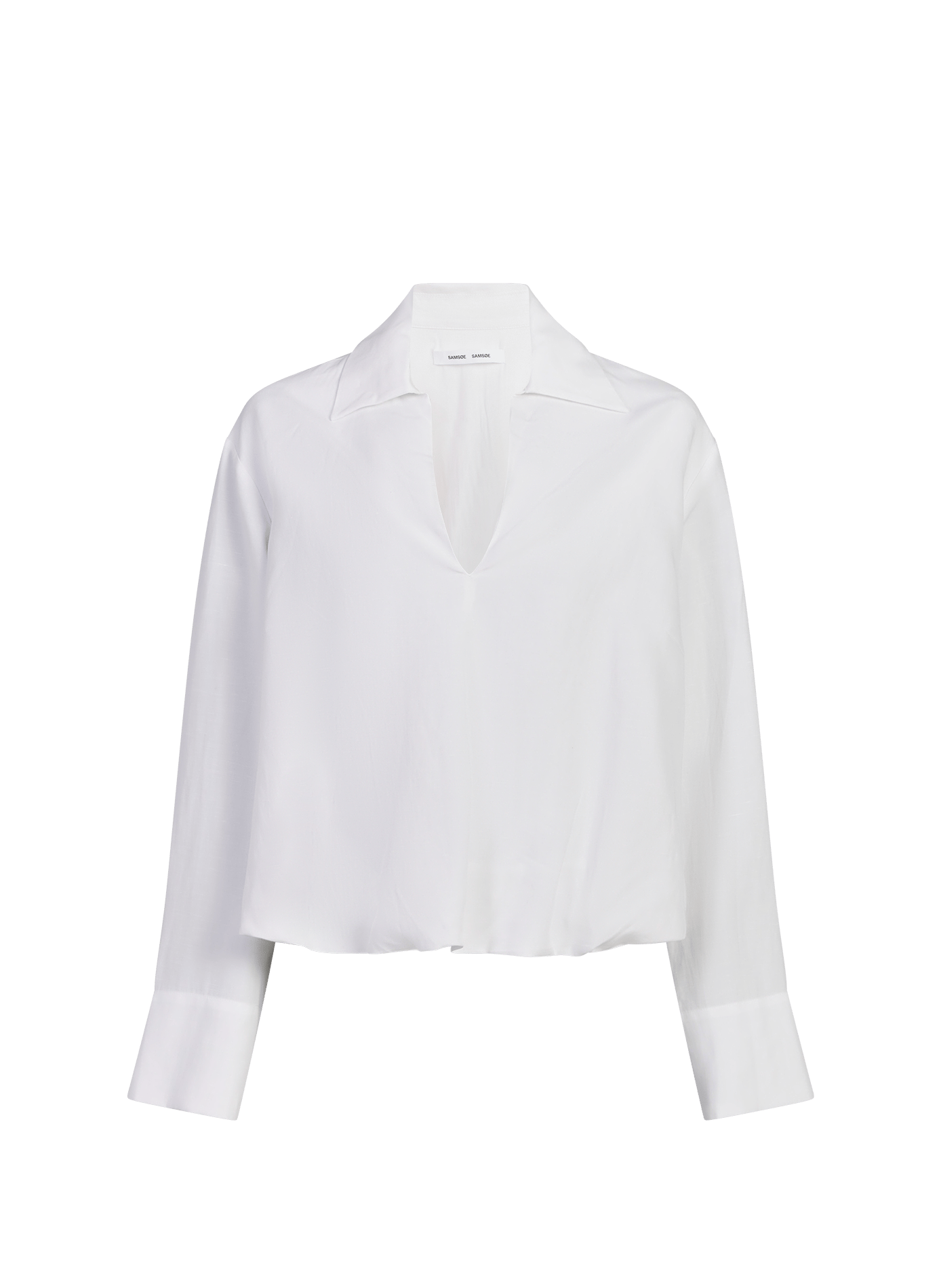 SADAPHNE plain fluid shirt SAMSOE SAMSOE White