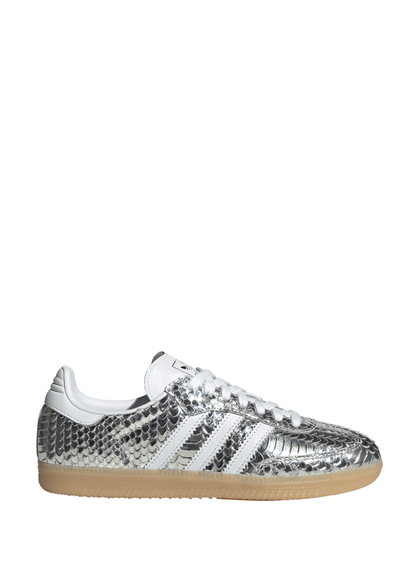 Baskets Samba OG Snakeskin en cuir mélangé ADIDAS Silver