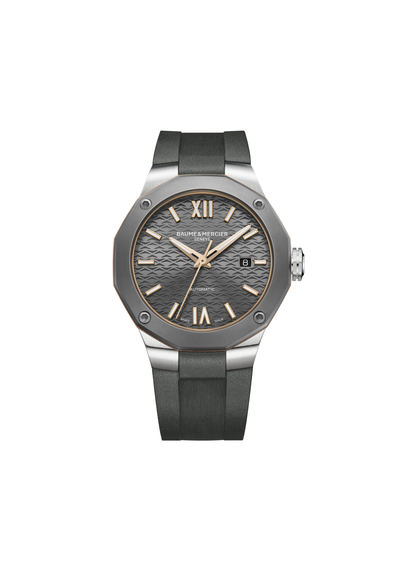 Montre automatique Riviera en caoutchouc