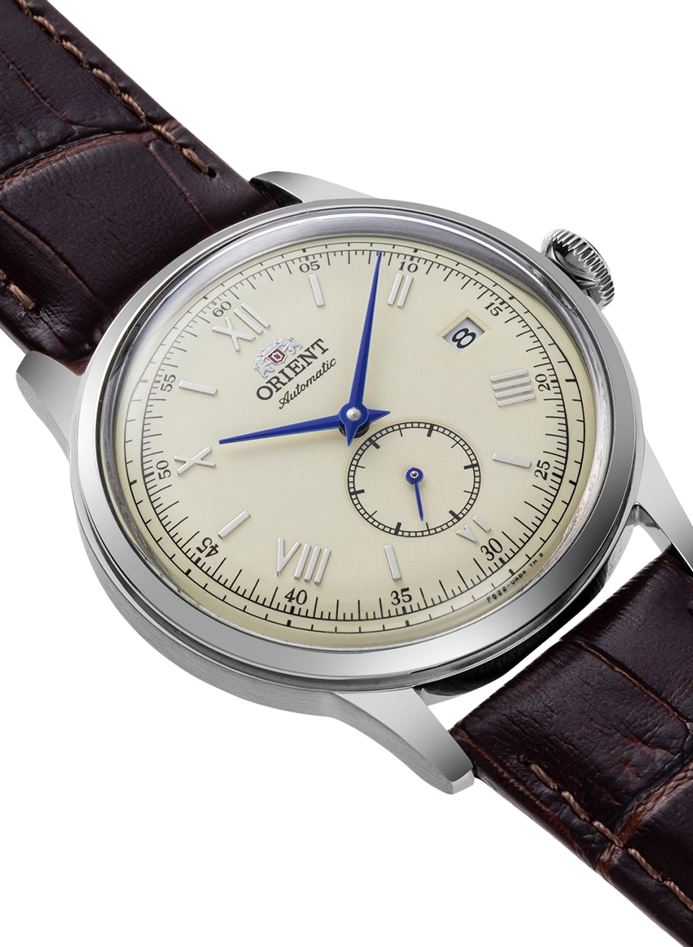 Automatische Bambino Uhr aus Leder ORIENT Beige