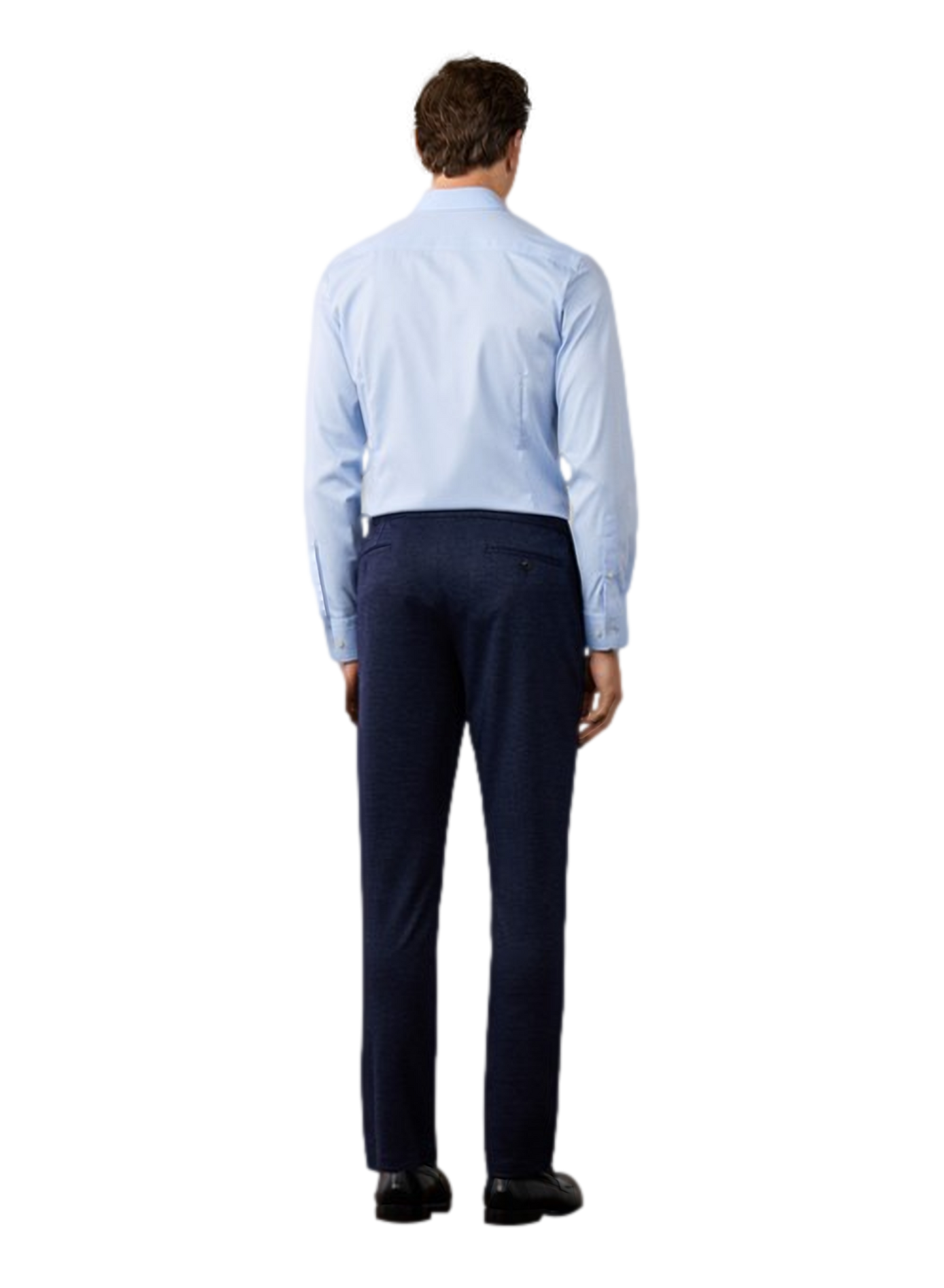 Pantalon droit à carreaux HACKETT Bleu