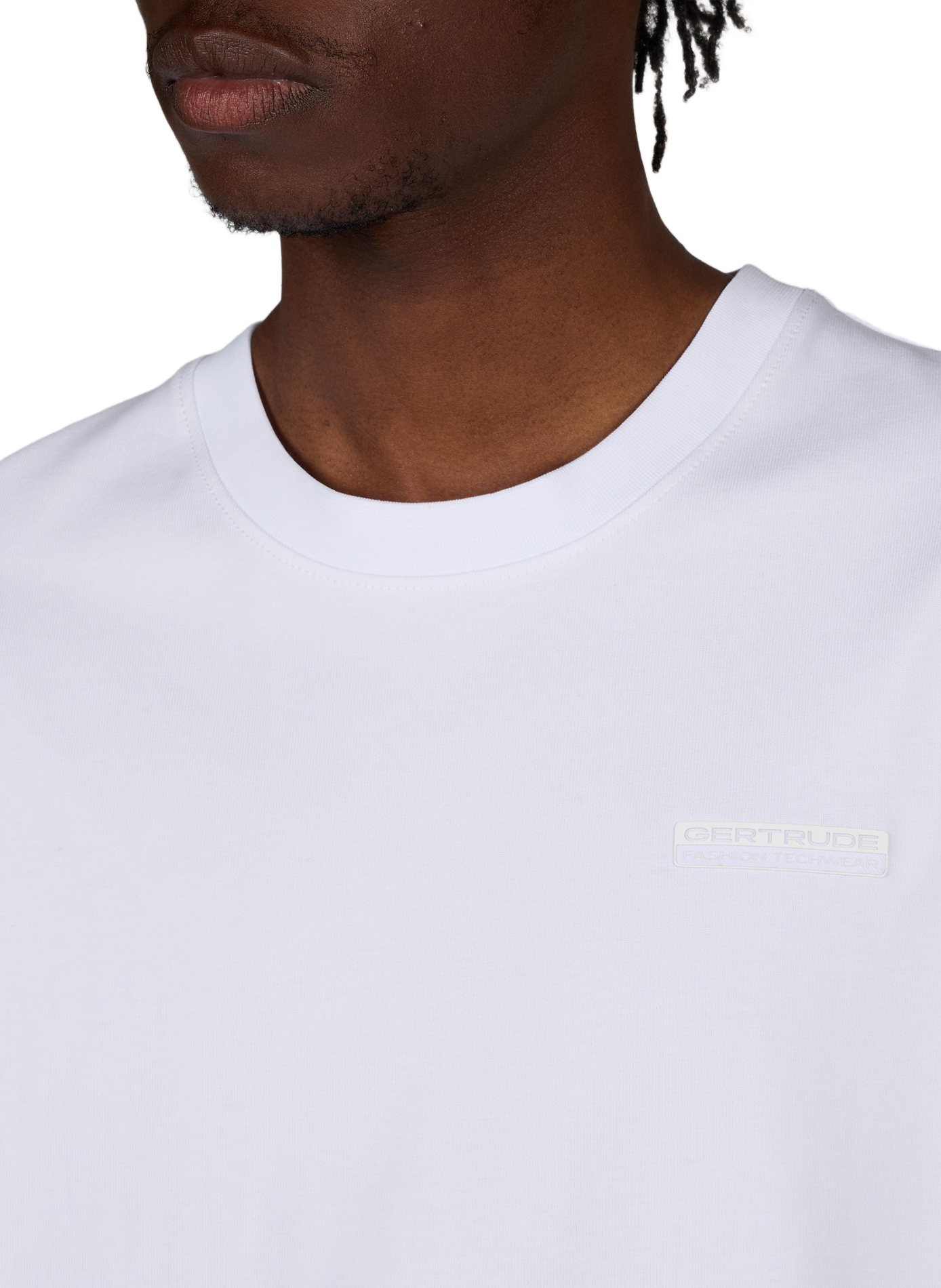 T-shirt ample Darryl en coton GERTRUDE Blanc