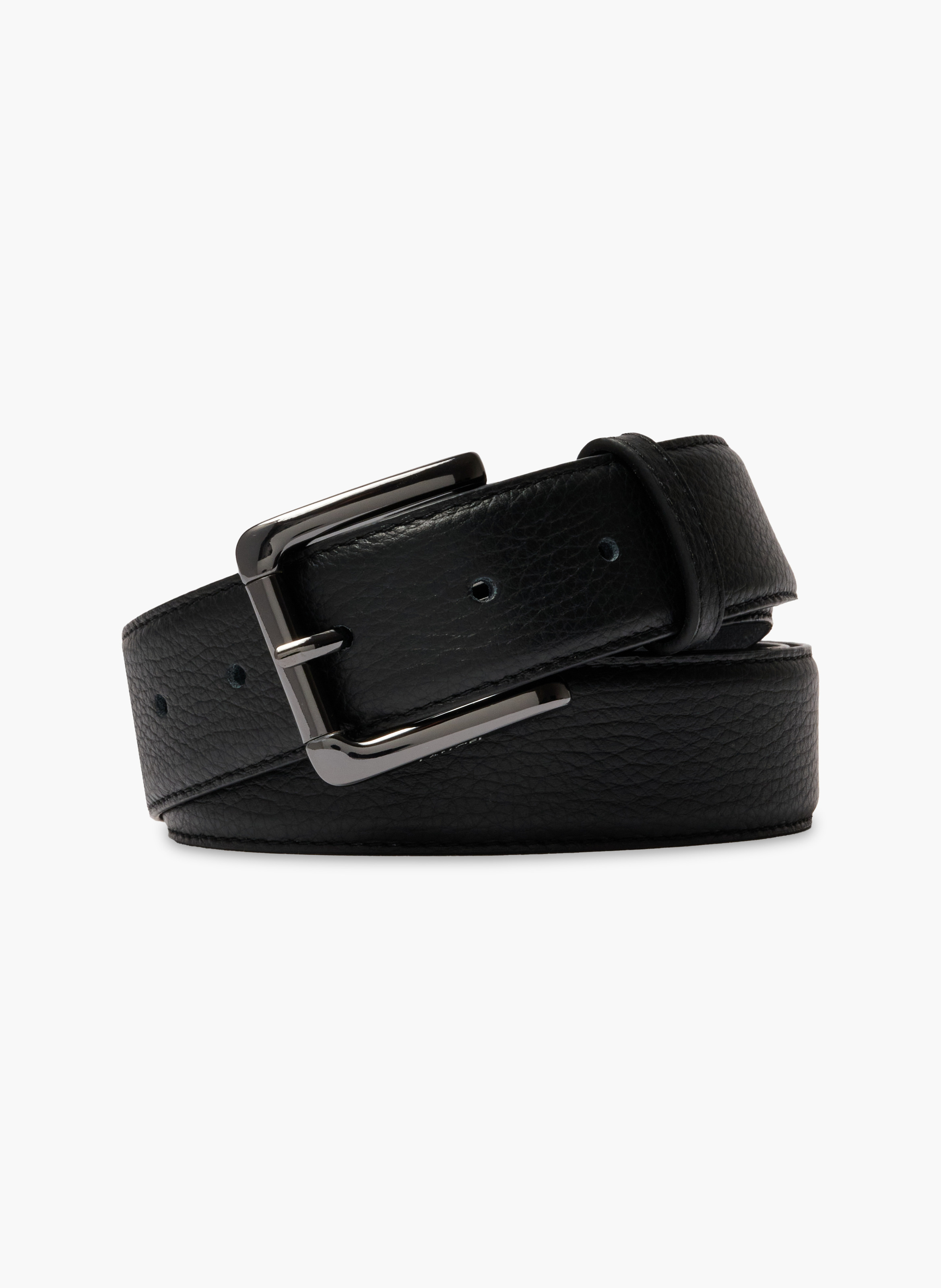Ceinture 35mm charlie de lancel en cuir LANCEL Noir