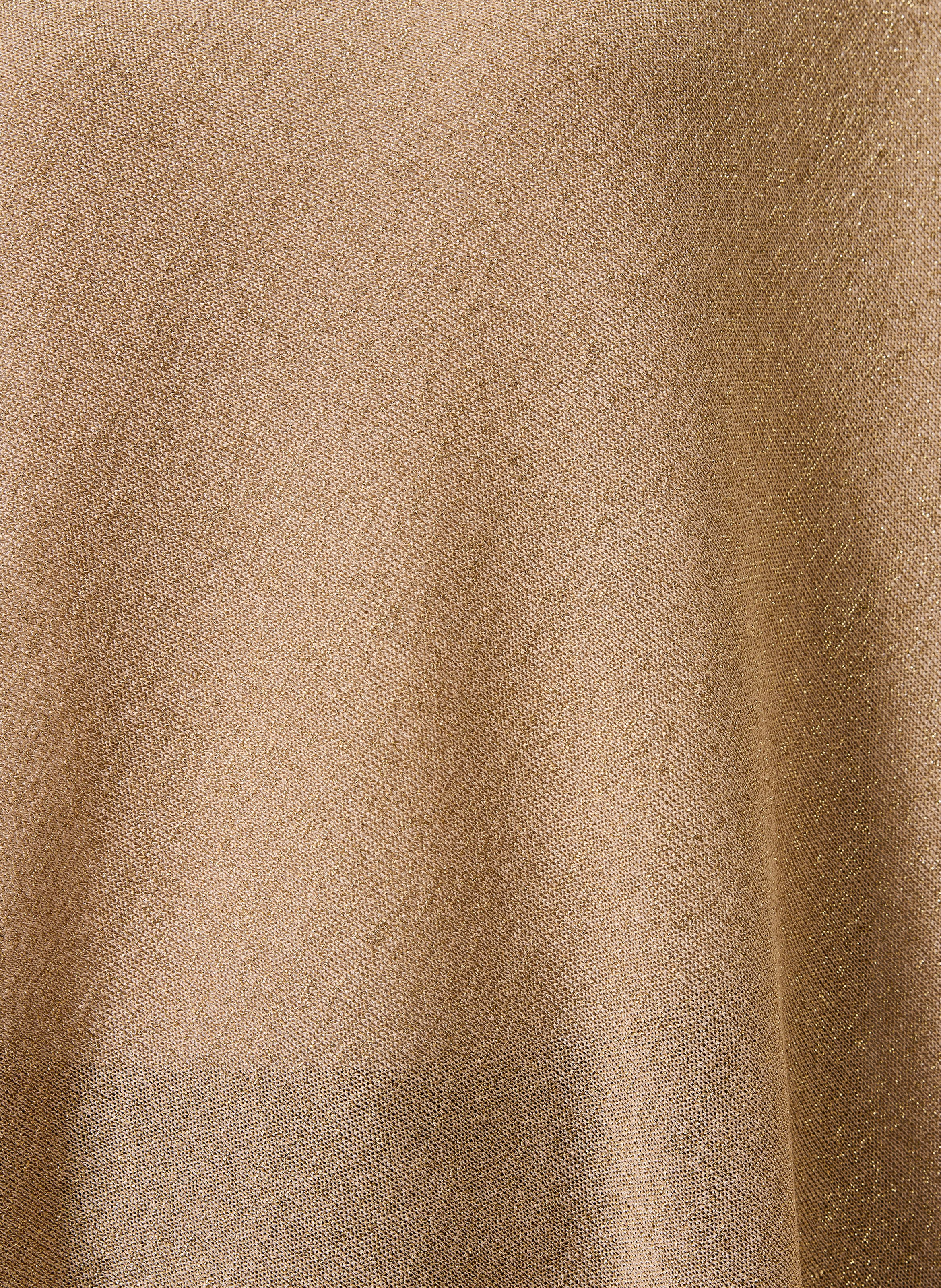 Poncho met iriserende glans LA FEE MARABOUTEE Goud
