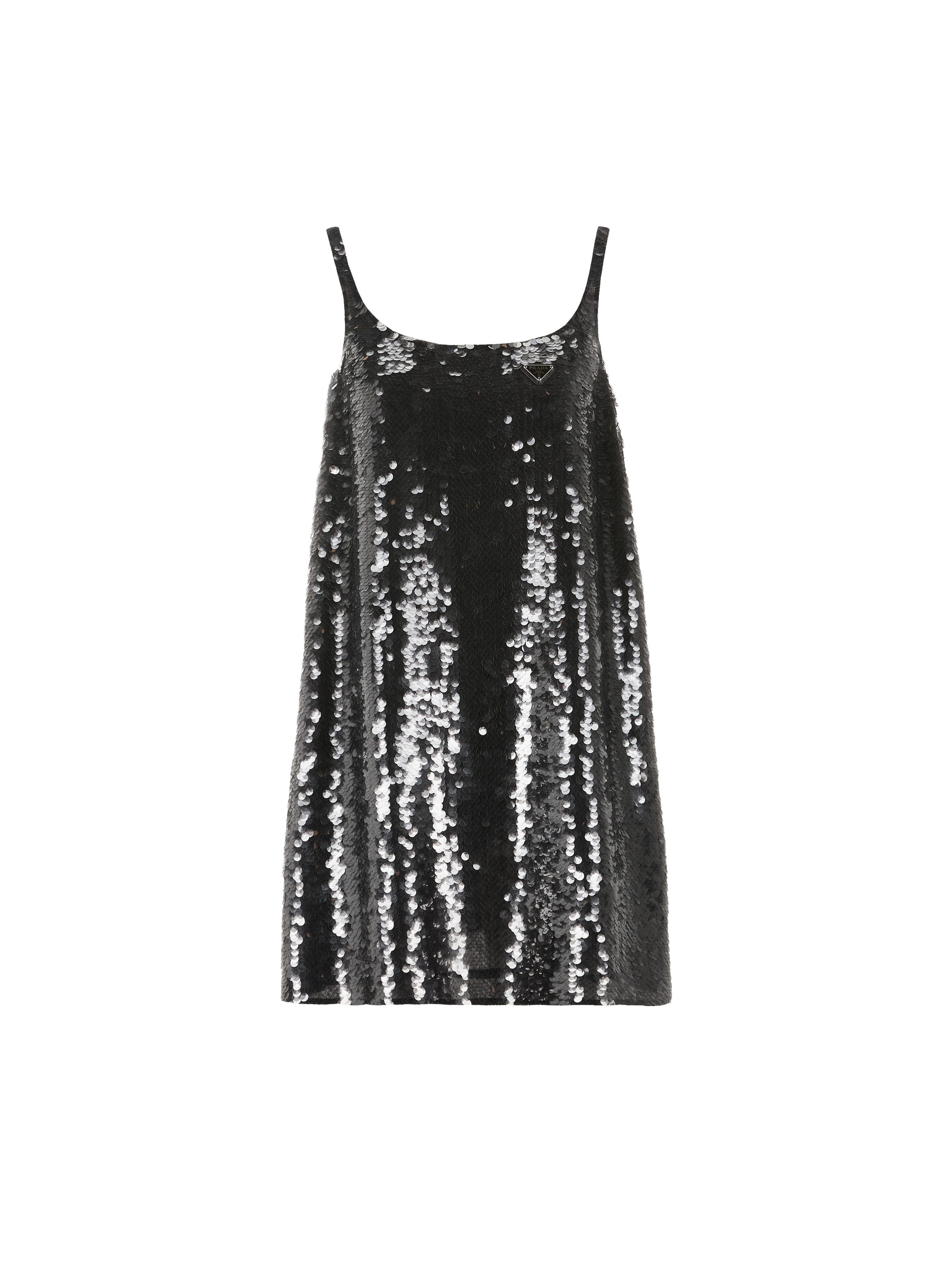 PRADA Robe à sequins Noir