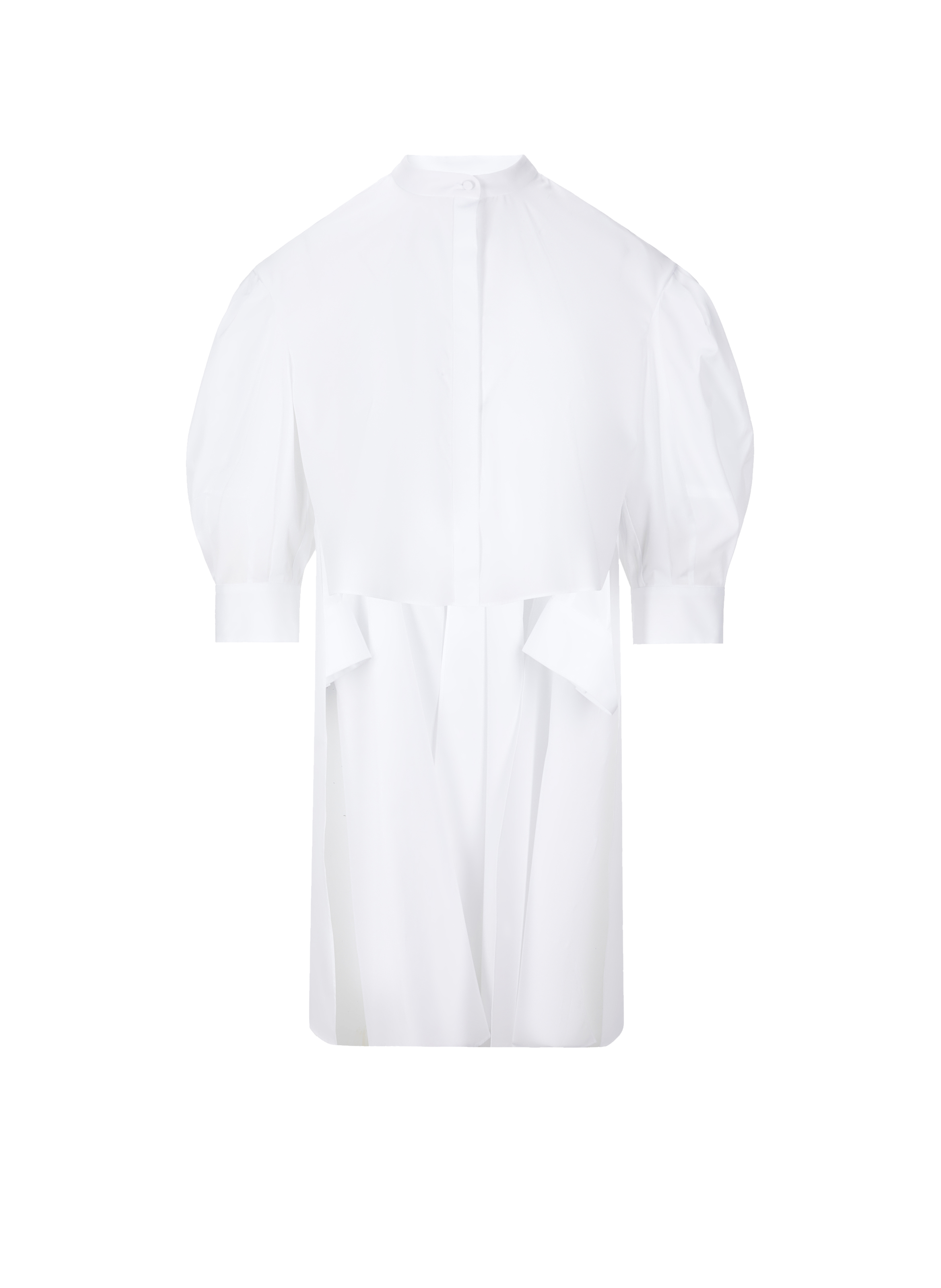 Chemise asymétrique en coton