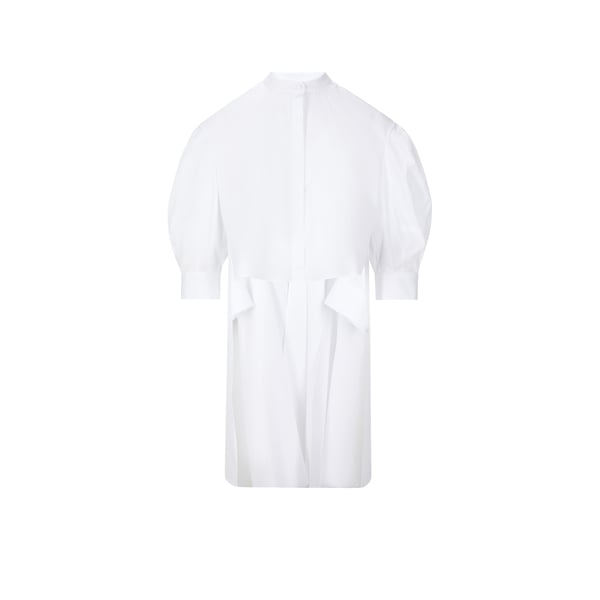 Chemise asymétrique en coton