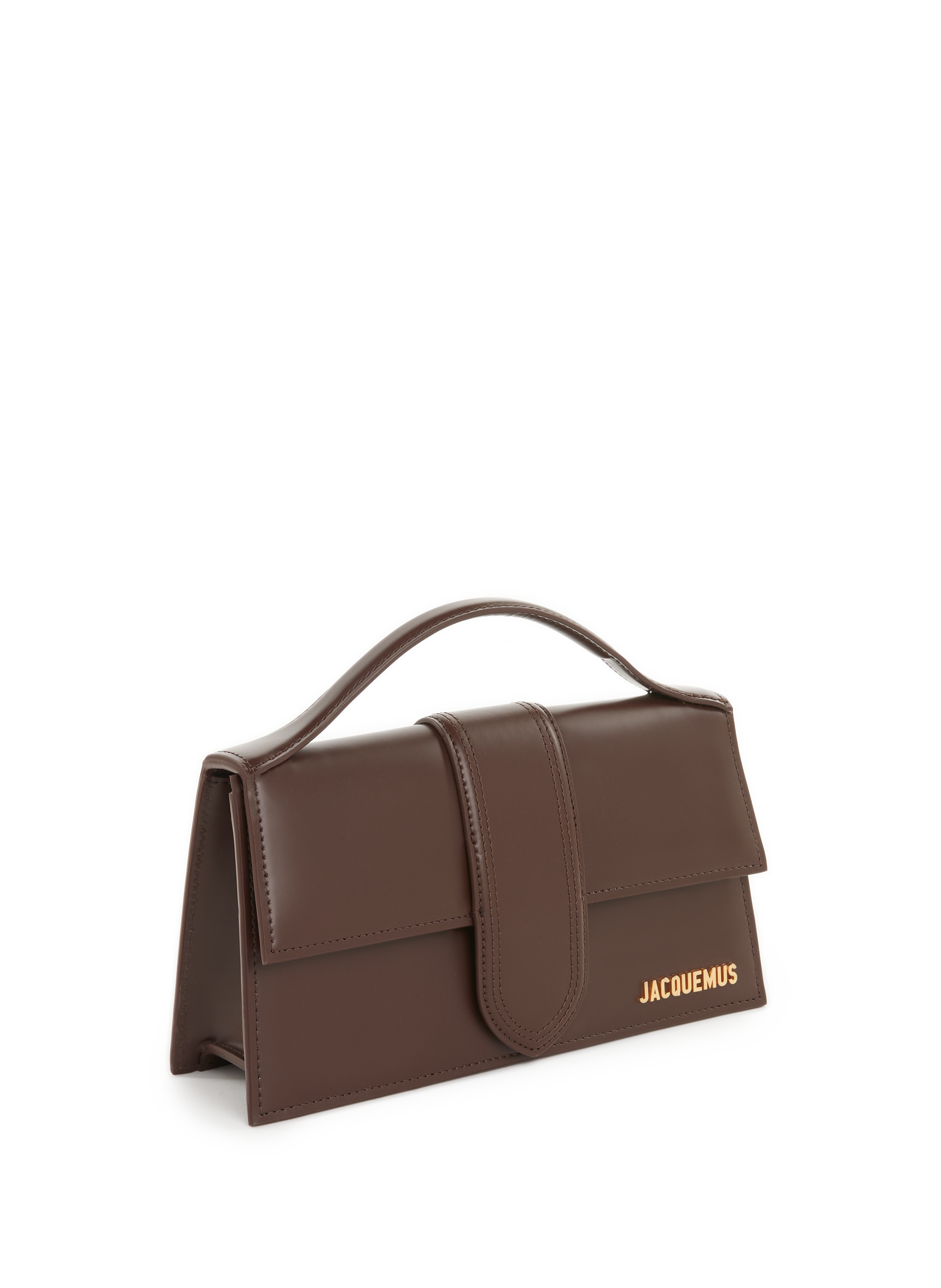 Le Grand Bambino en cuir JACQUEMUS Marron