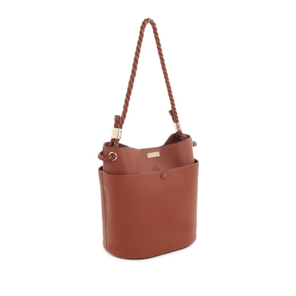 Sac seau Key en cuir