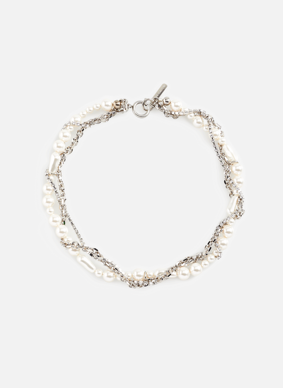 JUSTINE CLENQUET Taylor choker  Silver