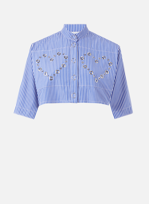 Reversible cotton shirt MulticolorVICTORIA/TOMAS 