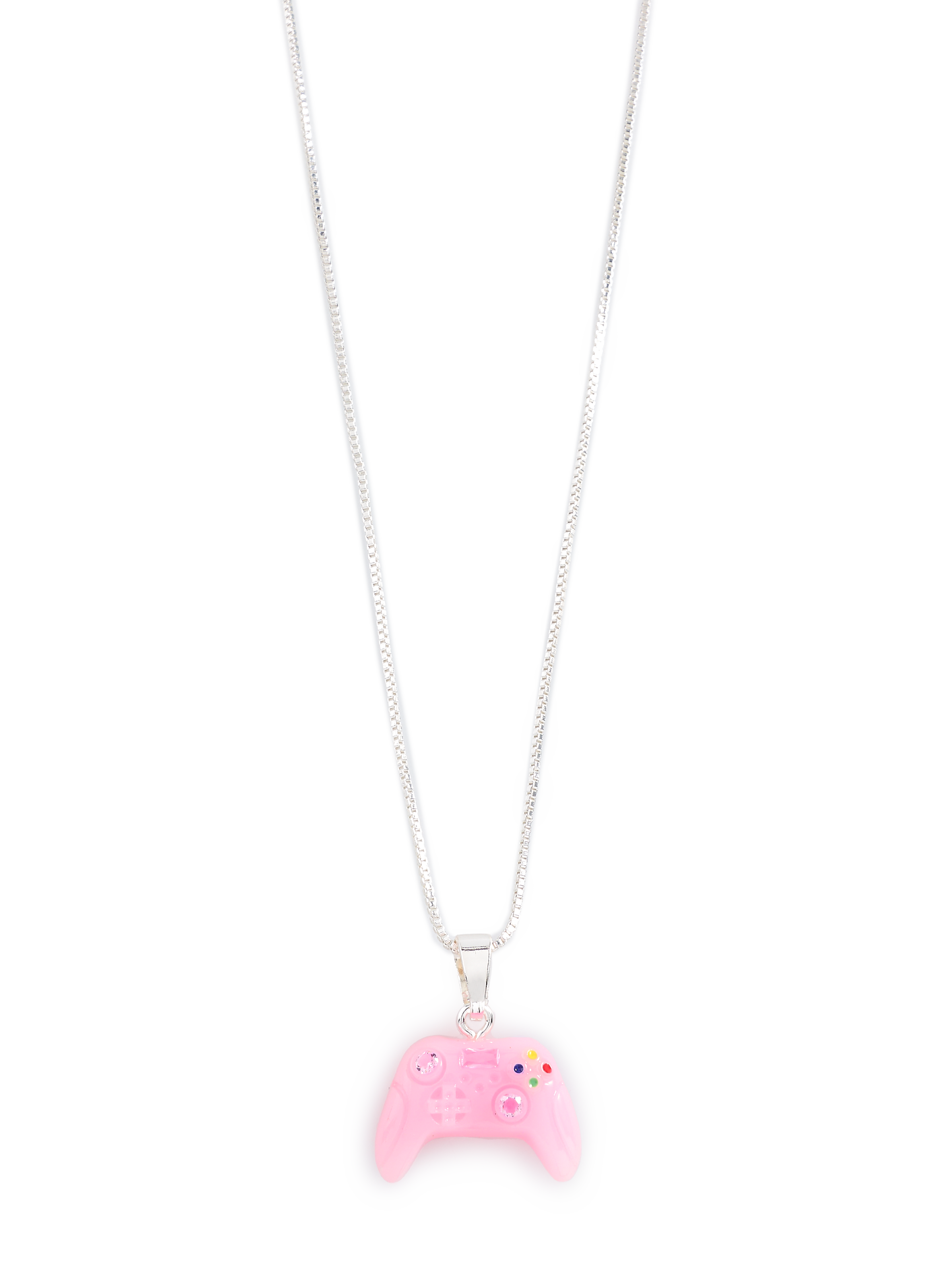 Collier The Gamer CRYSTAL HAZE Argent