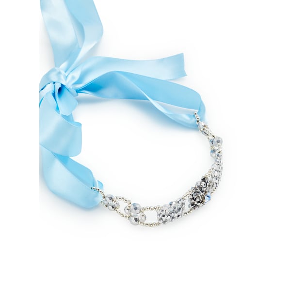 Collier ruban avec ornements