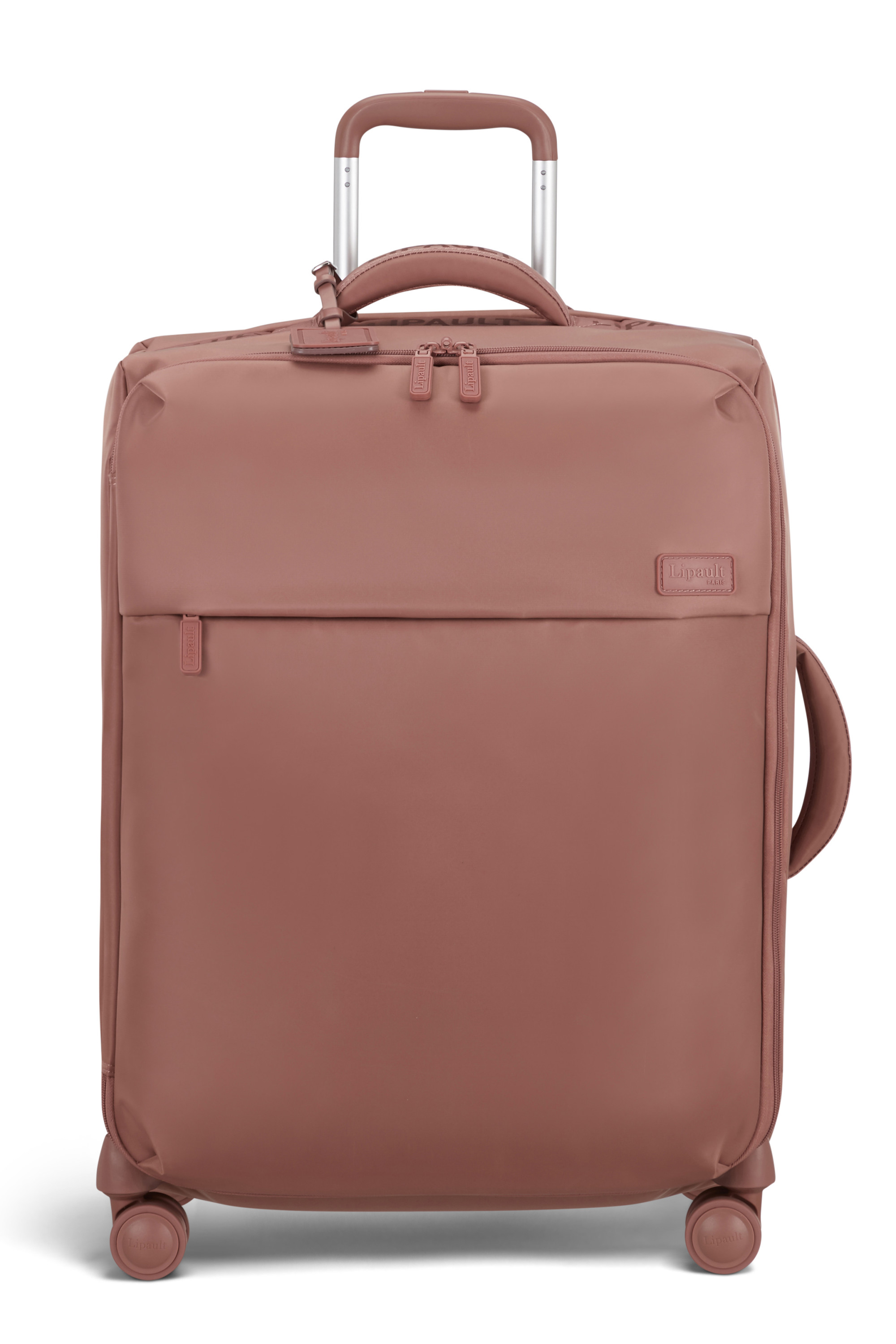 Plume valise 4 roues taille m LIPAULT PARIS Rose