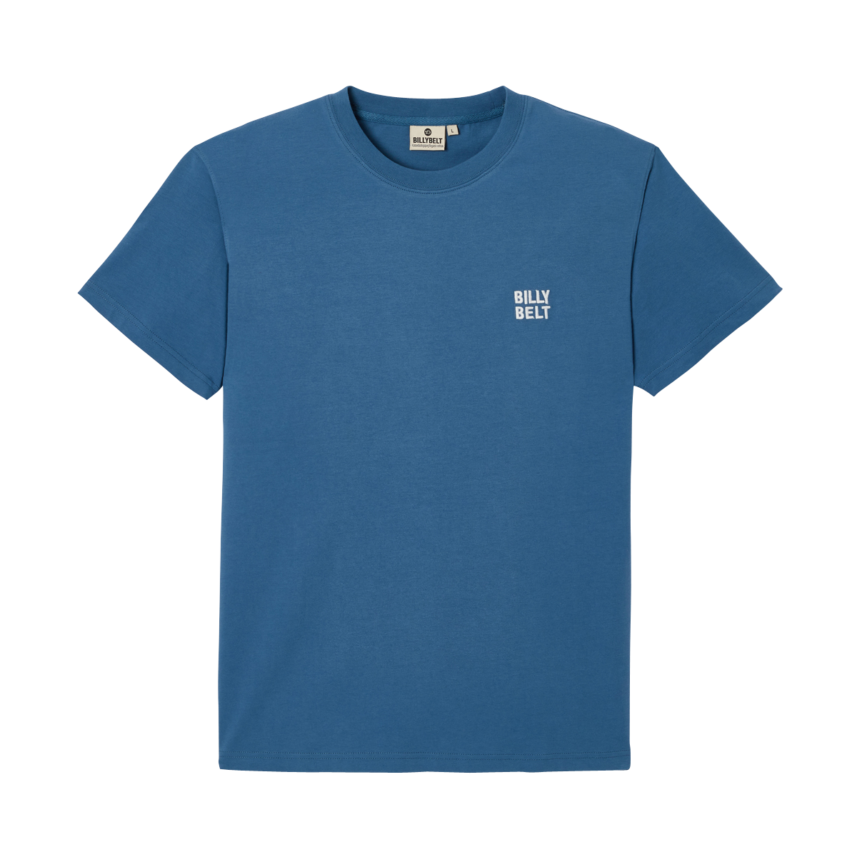 T-shirt vintage en coton biologique BILLYBELT Bleu