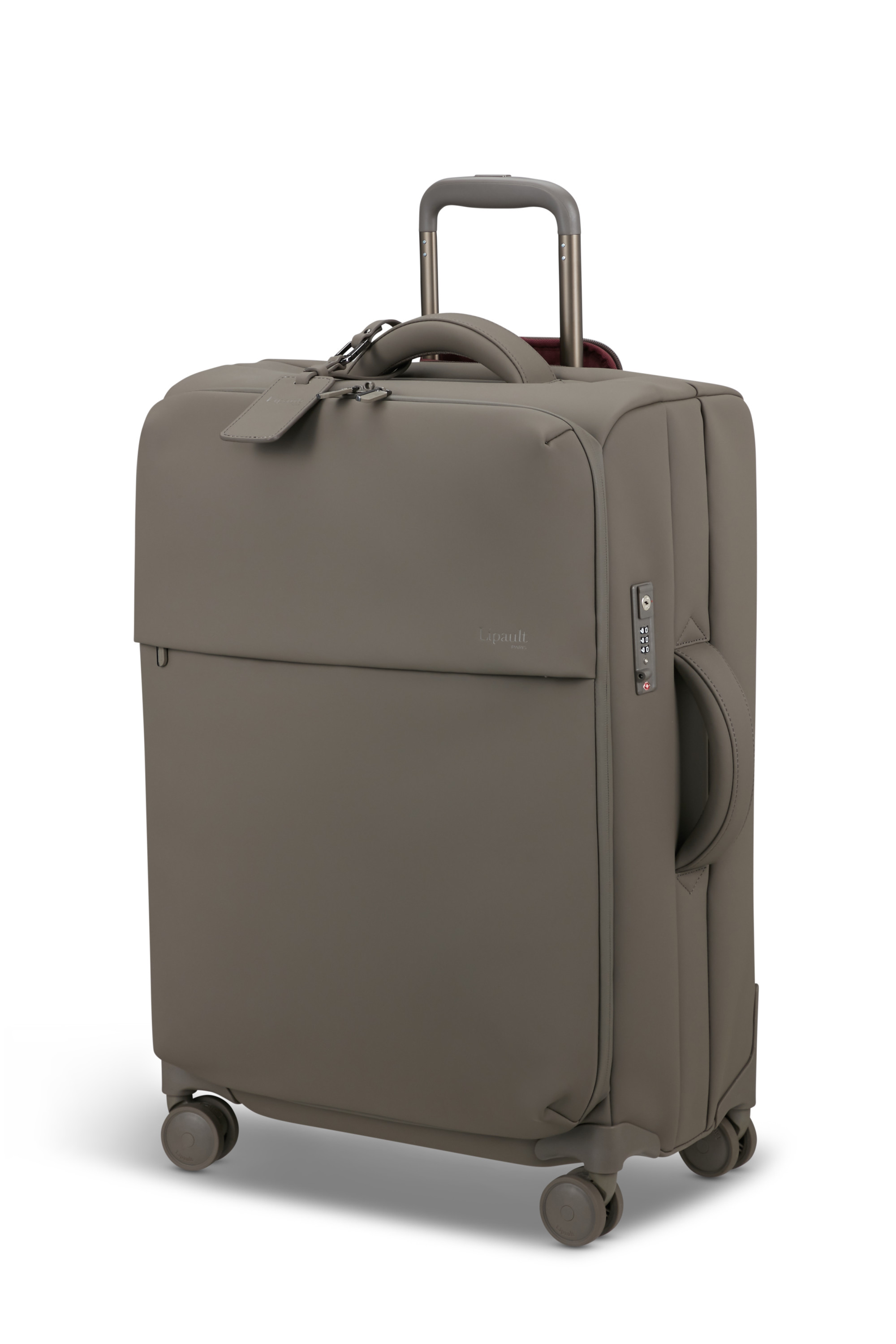 Lost in berlin valise 4 roues taille m LIPAULT PARIS Gris