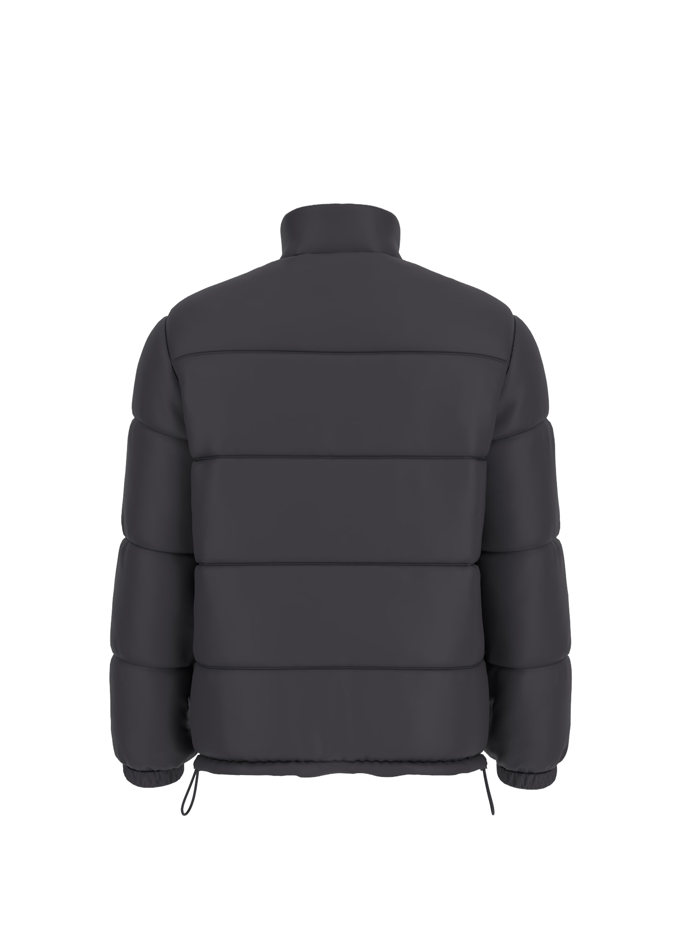 Down jacket with logo GUESS Black