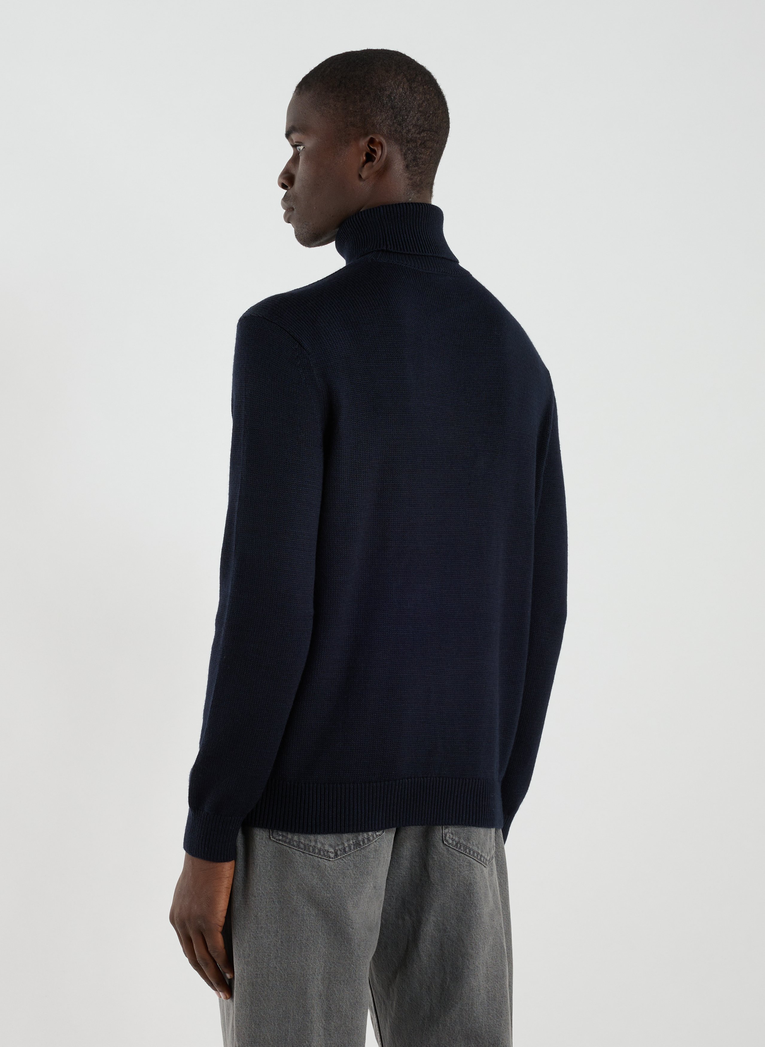 Turtleneck jumper ARMANI EXCHANGE Blue