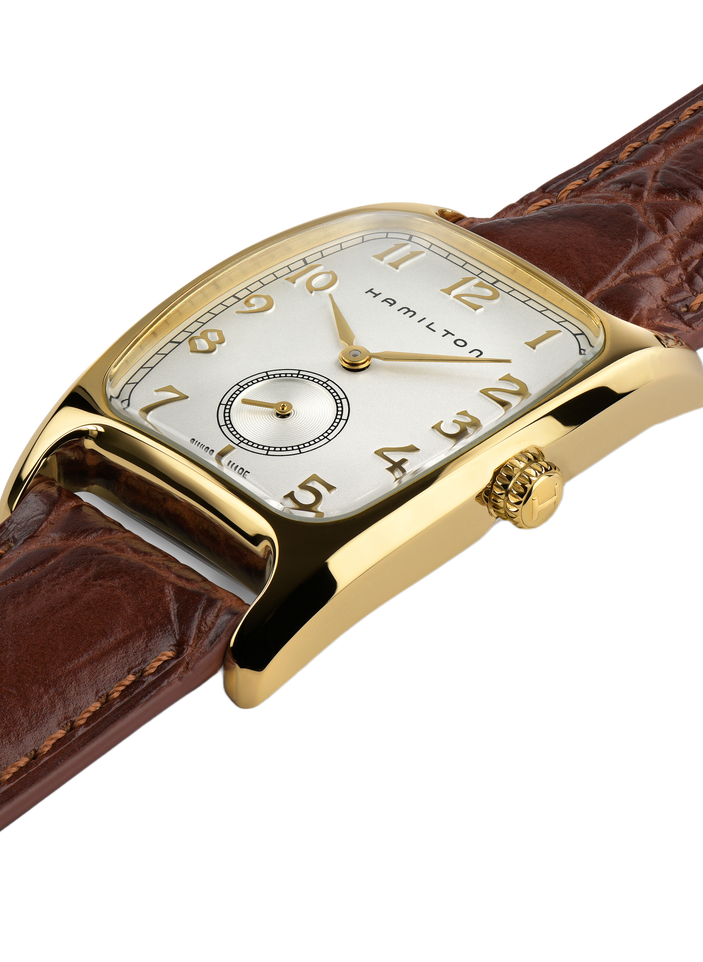 Montre quartz en cuir HAMILTON No color