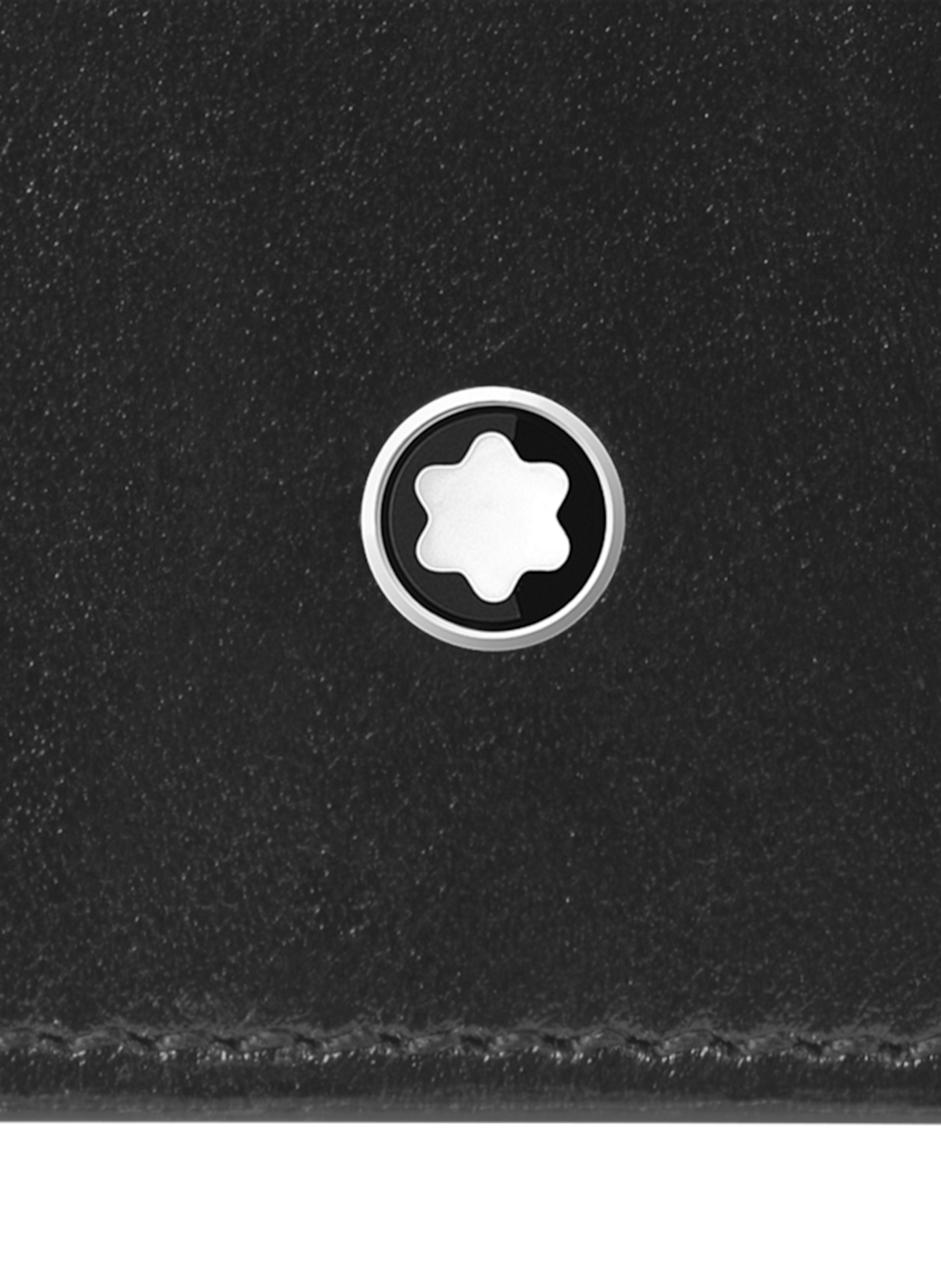 Porte passeport en cuir MONTBLANC Noir