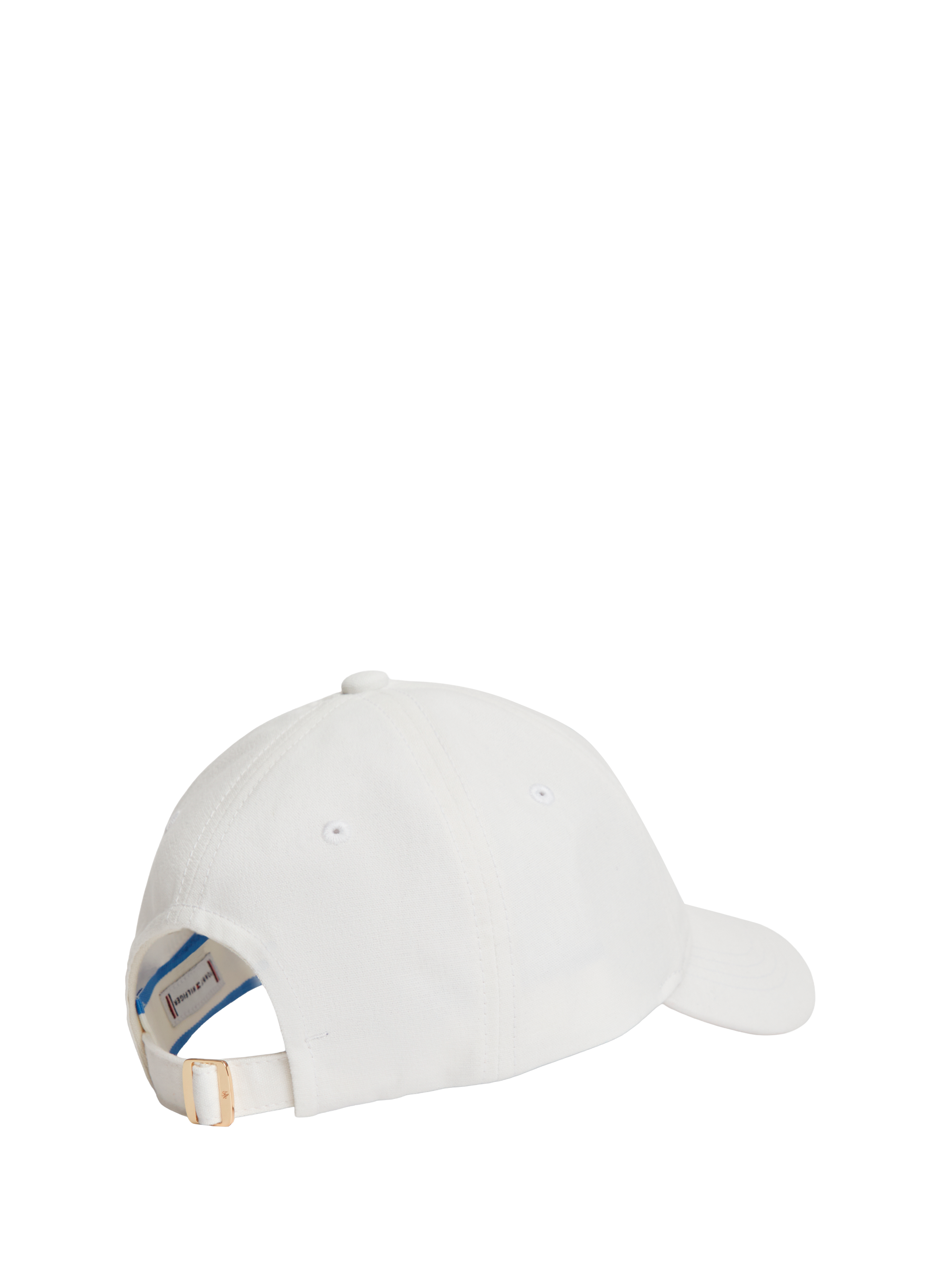 Casquette à logo brodé en coton TOMMY HILFIGER Blanc