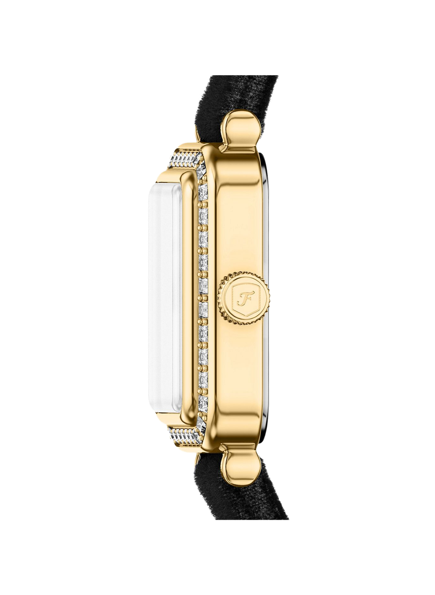 Montre quartz bracelet cuir FOSSIL Argent