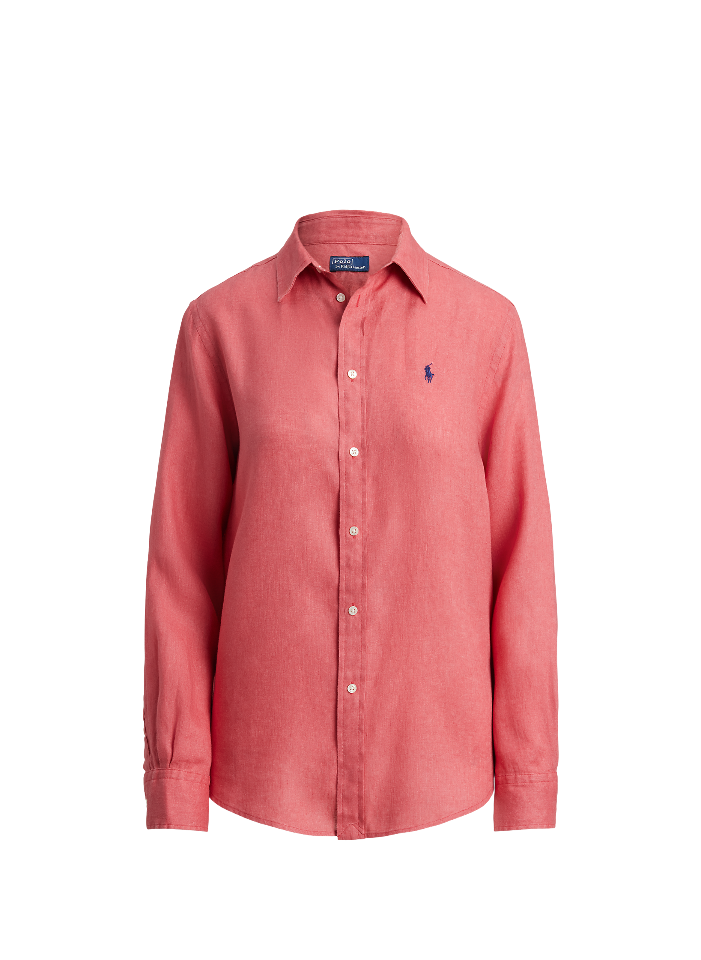 Chemise en lin POLO RALPH LAUREN Rouge