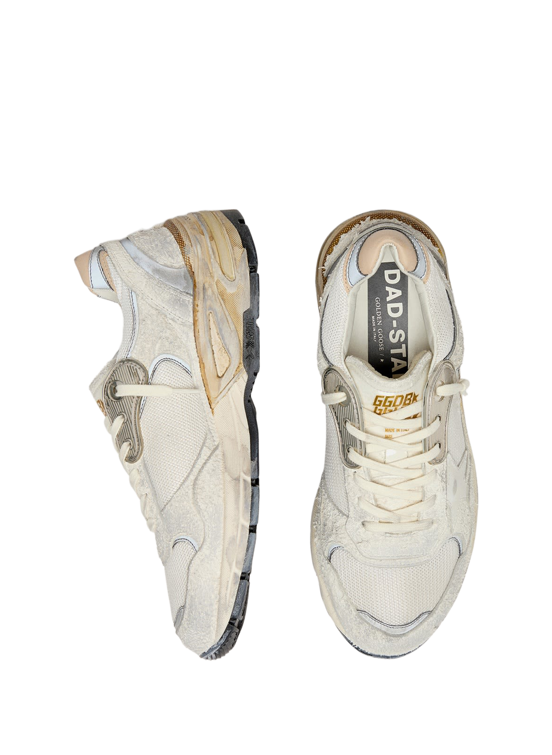 Lace-up leather sneakers GOLDEN GOOSE White