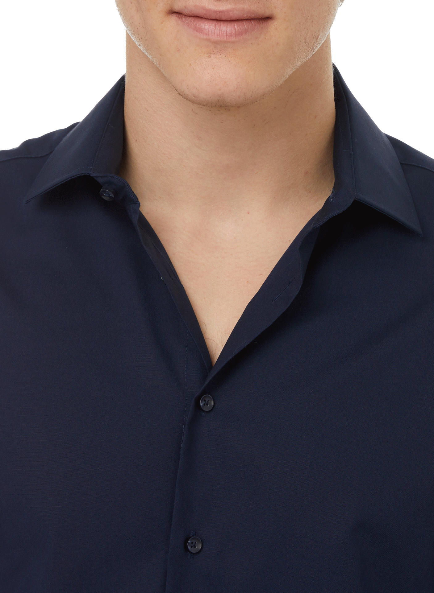 Kent-collar shirt SEIDENSTICKER Blue