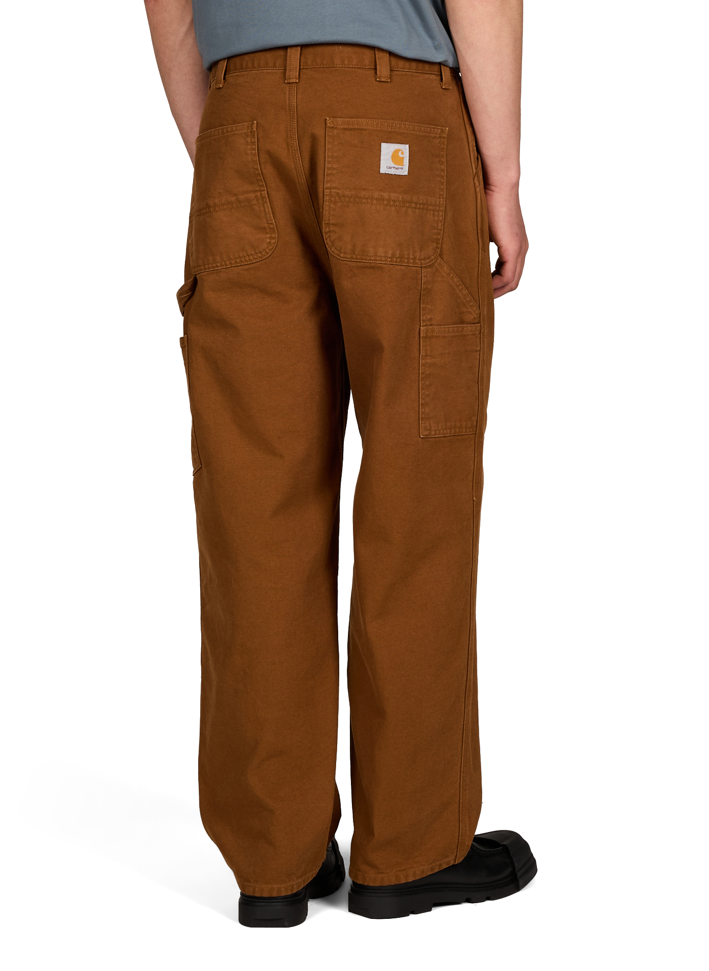 Pantalon droit et large CARHARTT WIP Marron