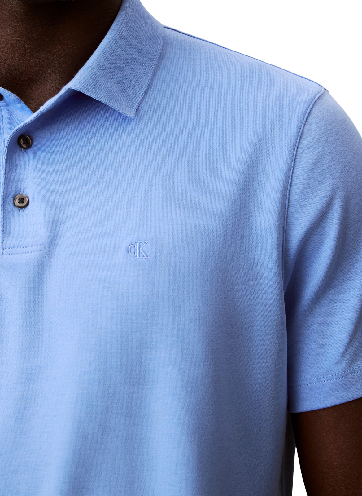  Cotton polo shirt  CALVIN KLEIN Blue