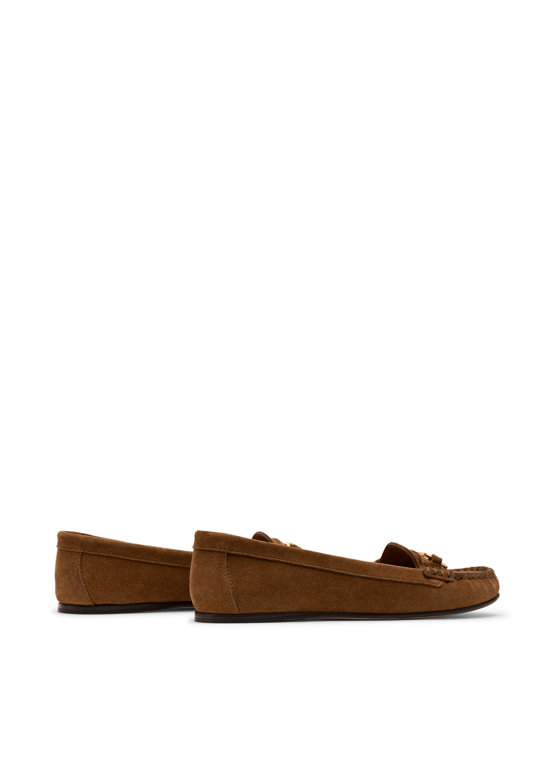 Mocassins guia en veau velours PARALLELE Marron