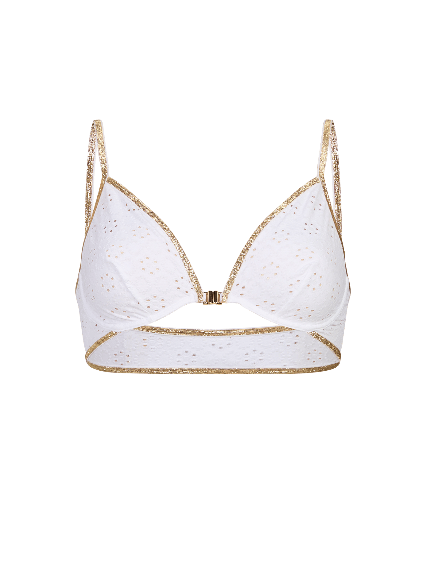 Jack embroidered bra LA NOUVELLE White