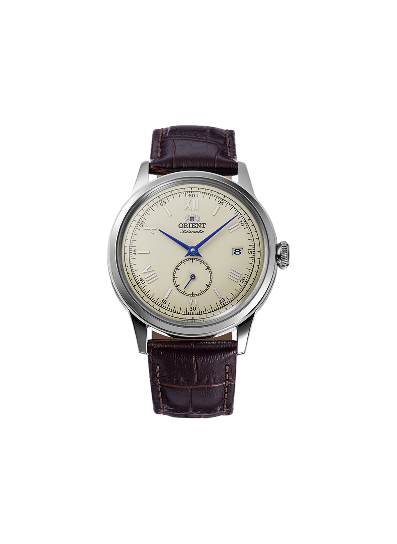 Automatische Bambino Uhr aus Leder ORIENT Beige