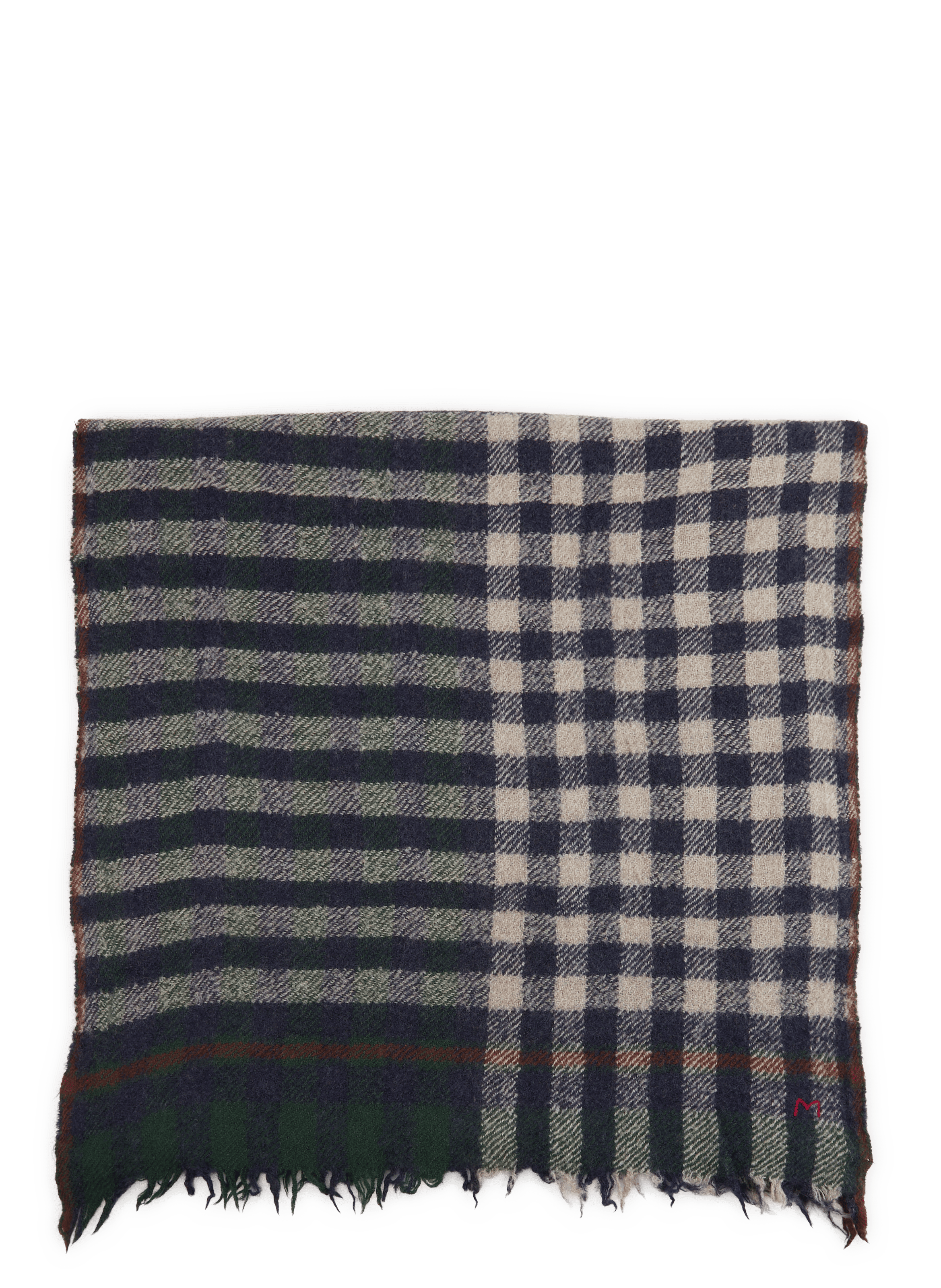 Wool scarf MOISMONT Multicolour