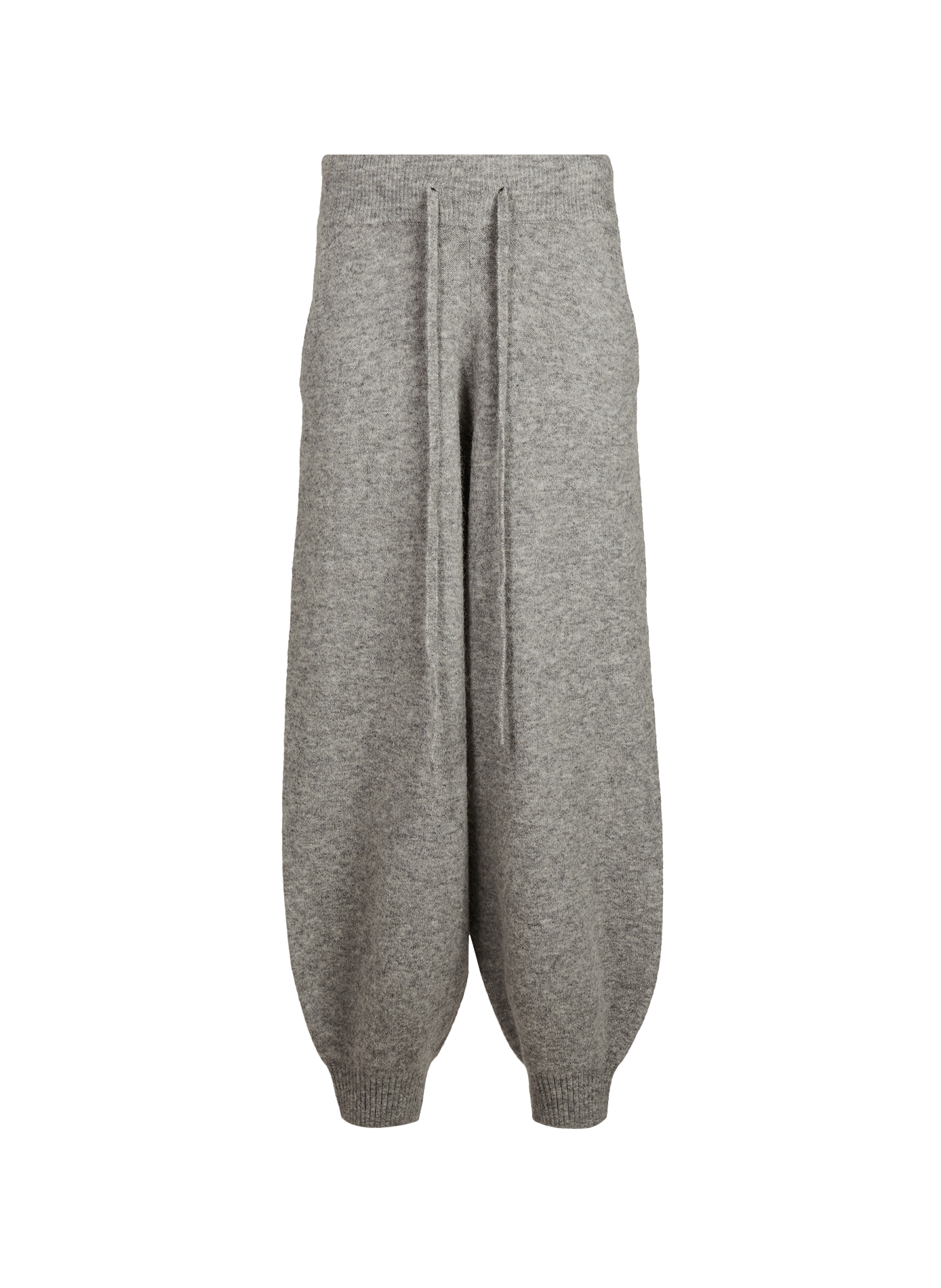 Relaxed wide-leg trousers in a wool blend SEVENTH Grey