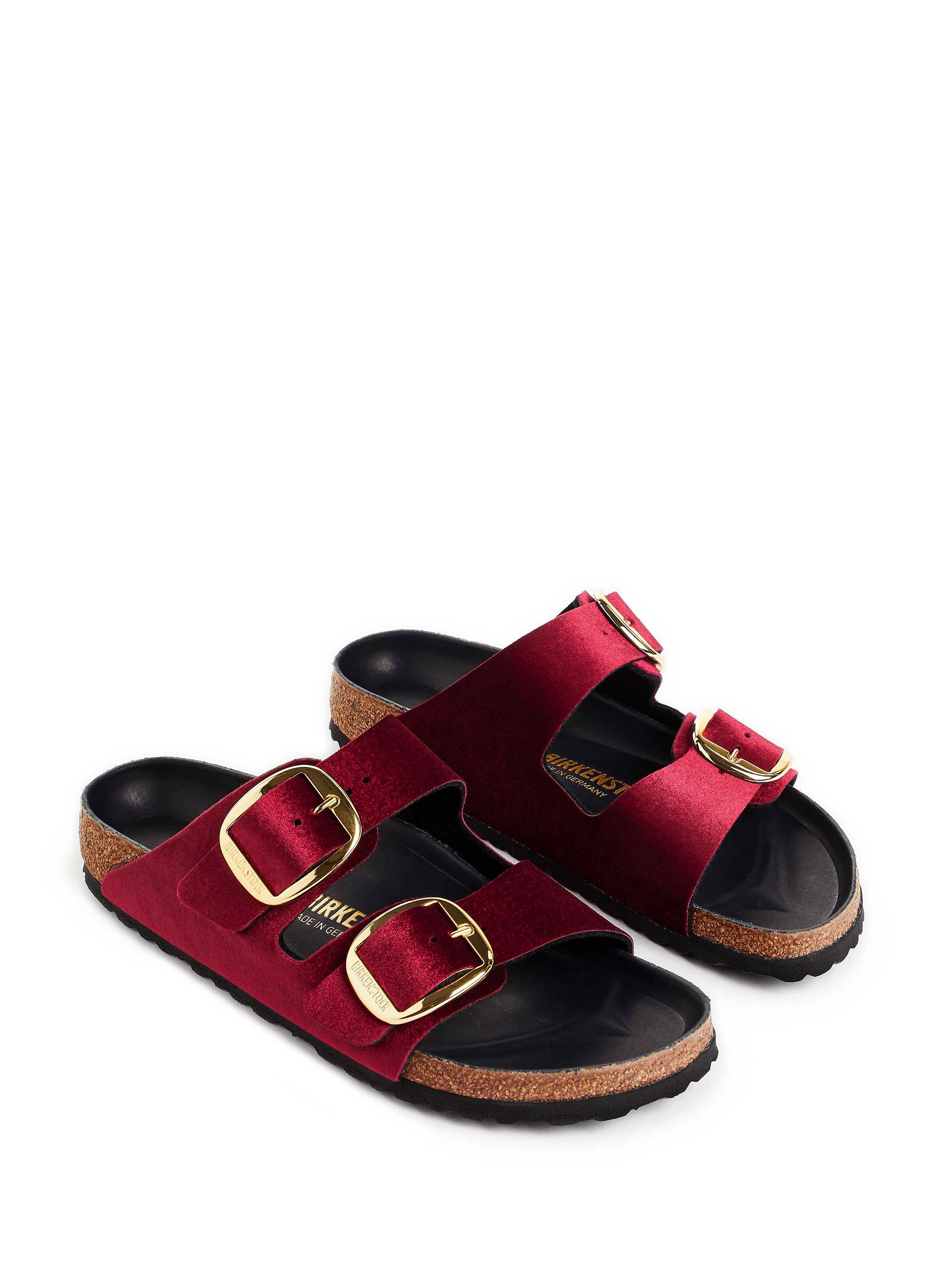 Sandales Arizona en velours