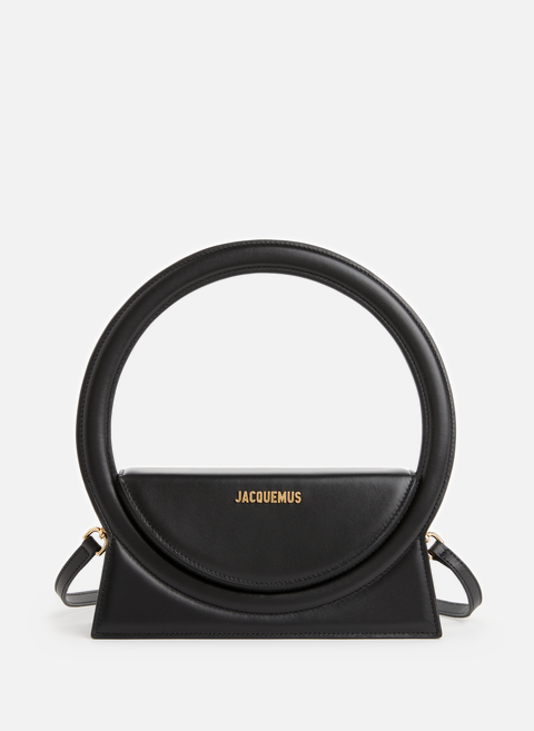 Le Rond in black leatherJACQUEMUS 